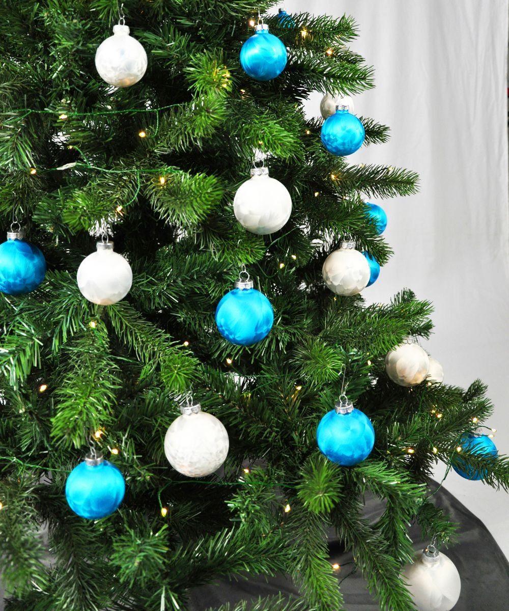 JACK Christbaumschmuck JACK 60x Inge Glas Christbaumkugeln 4 5 6 7 cm Eisla günstig online kaufen