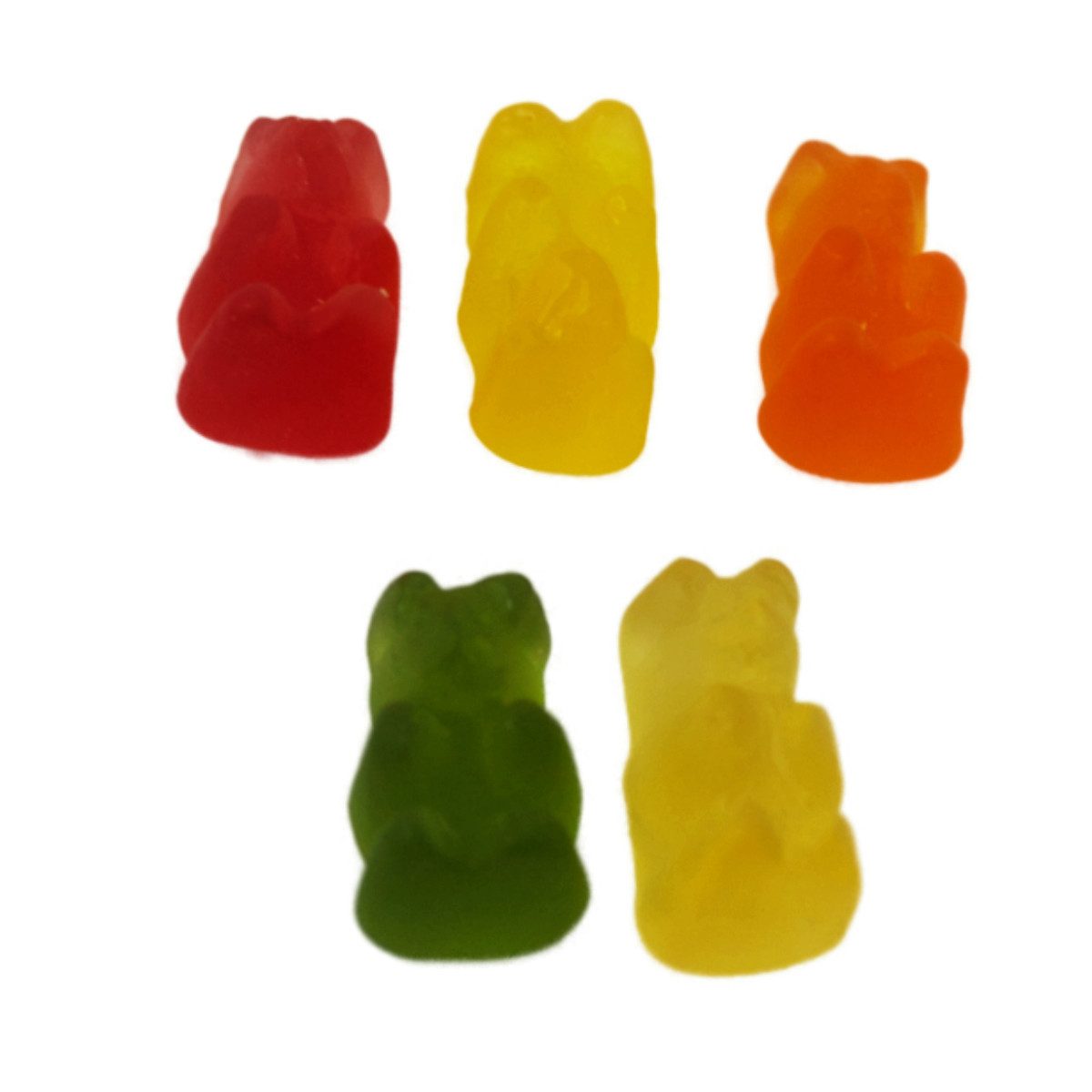JAKE Süßigkeit, Jake Fruchtgummi Teddy Bären in verschiedene Farben Halal 1000g