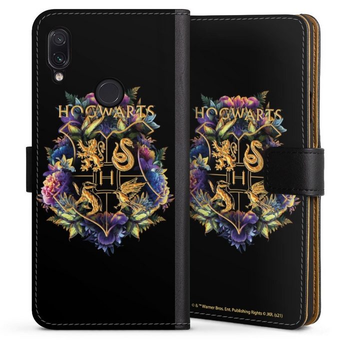 DeinDesign Handyhülle Harry Potter Hogwarts Wappen Hogwarts Emblem Xiaomi Redmi Note 7 Hülle Handy Flip Case Wallet Cover