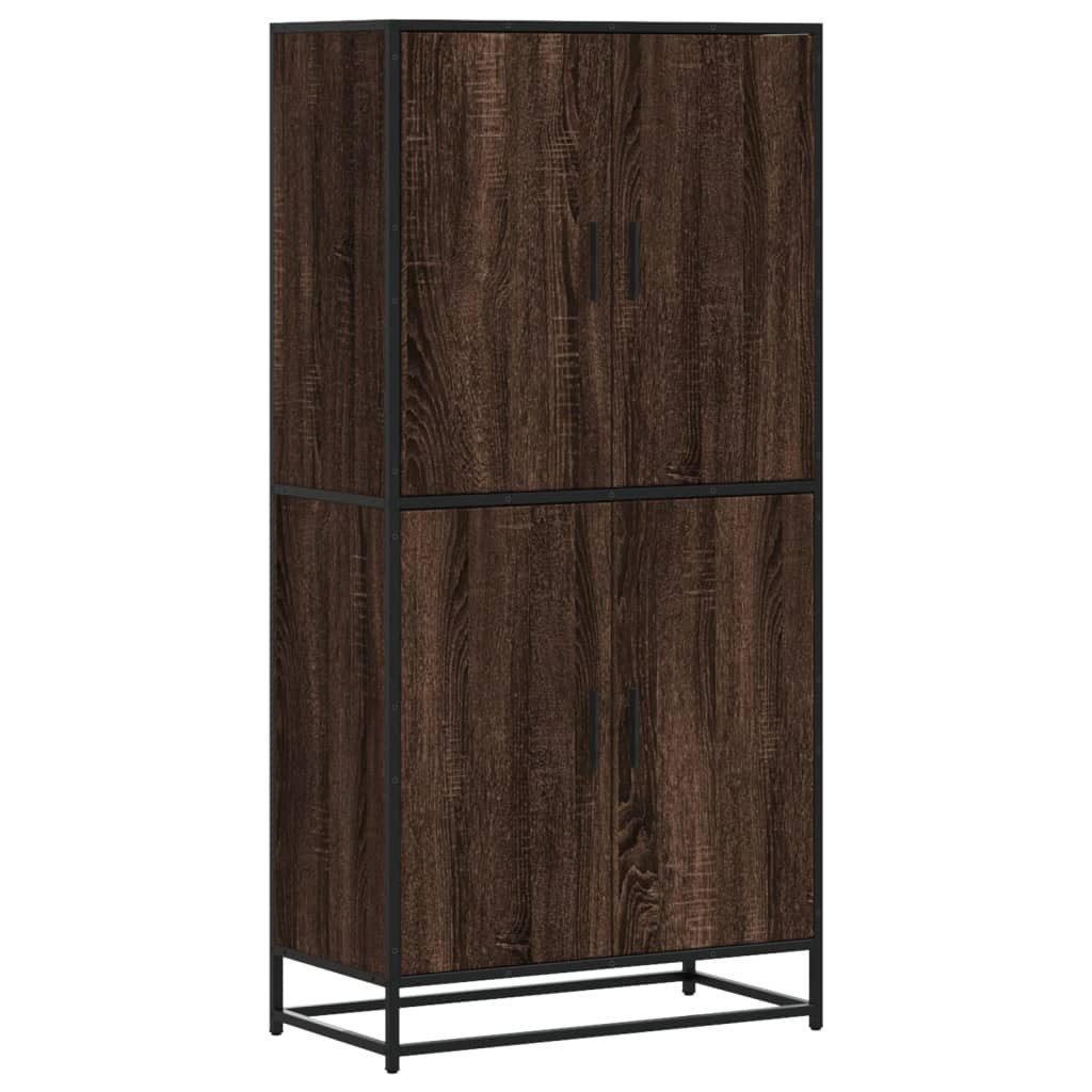 vidaXL Highboard Highboard Eichen-Optik 68x35x139 cm günstig online kaufen