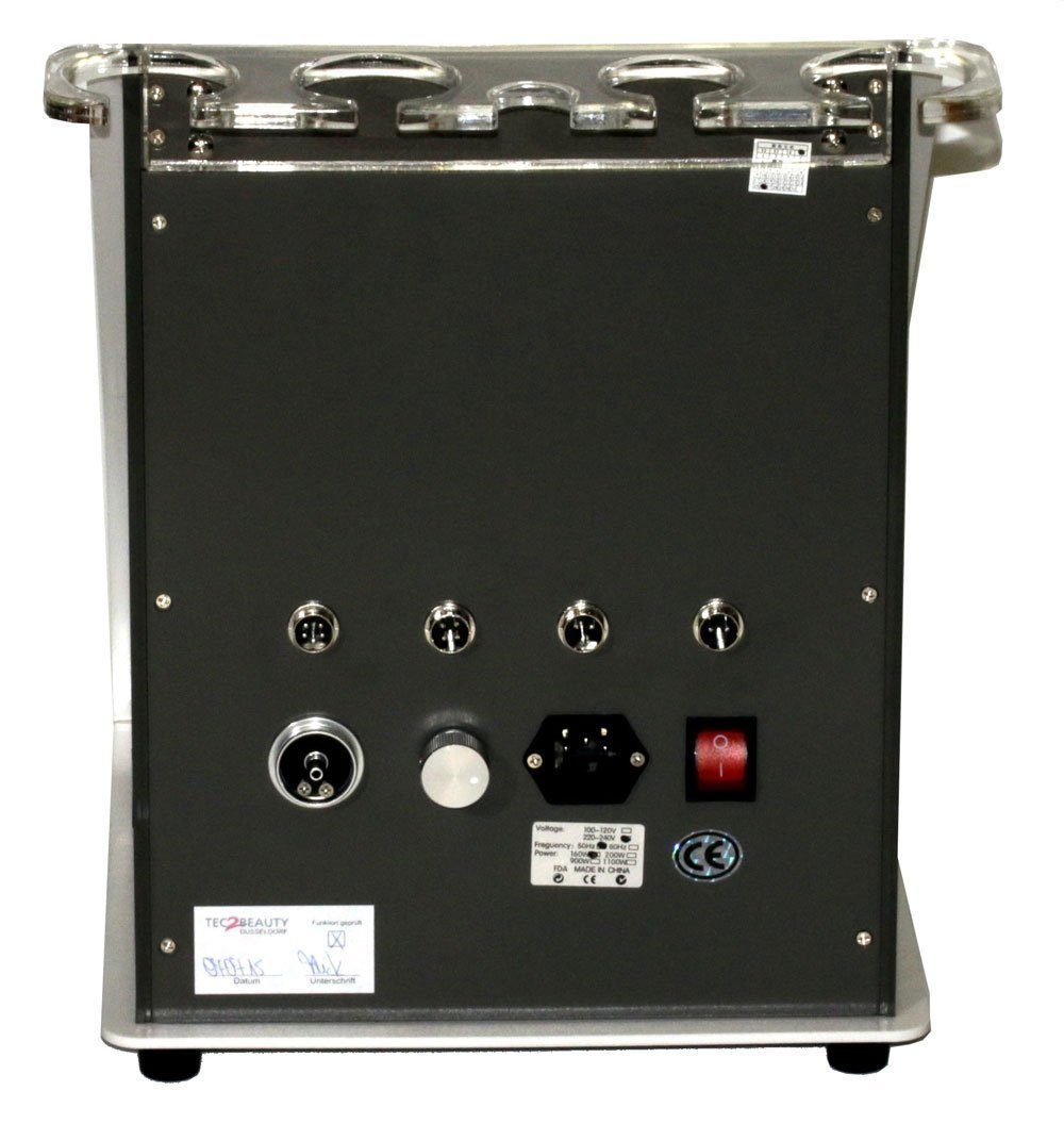 Tec2Beauty Beauty-Multigerät Anti-Aging Ultraschall Radiofrequenz Maschine, 5-tlg.