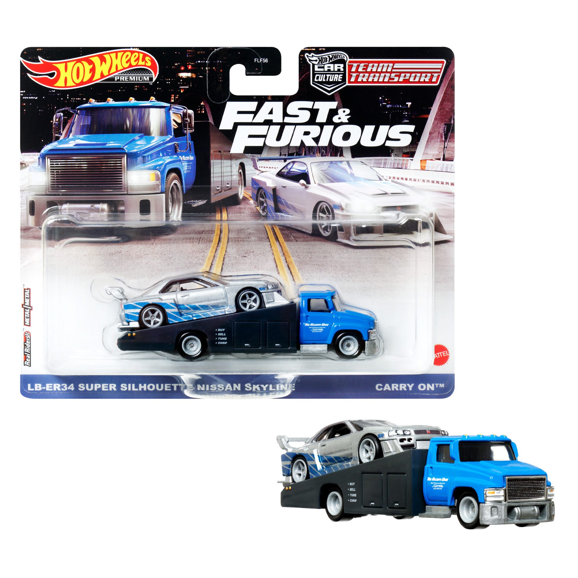 Hot Wheels Spielzeug-Auto Hot Wheels Premium Car Team Transport Sortiment, im Maßstab 1:64, Variante nicht wählbar