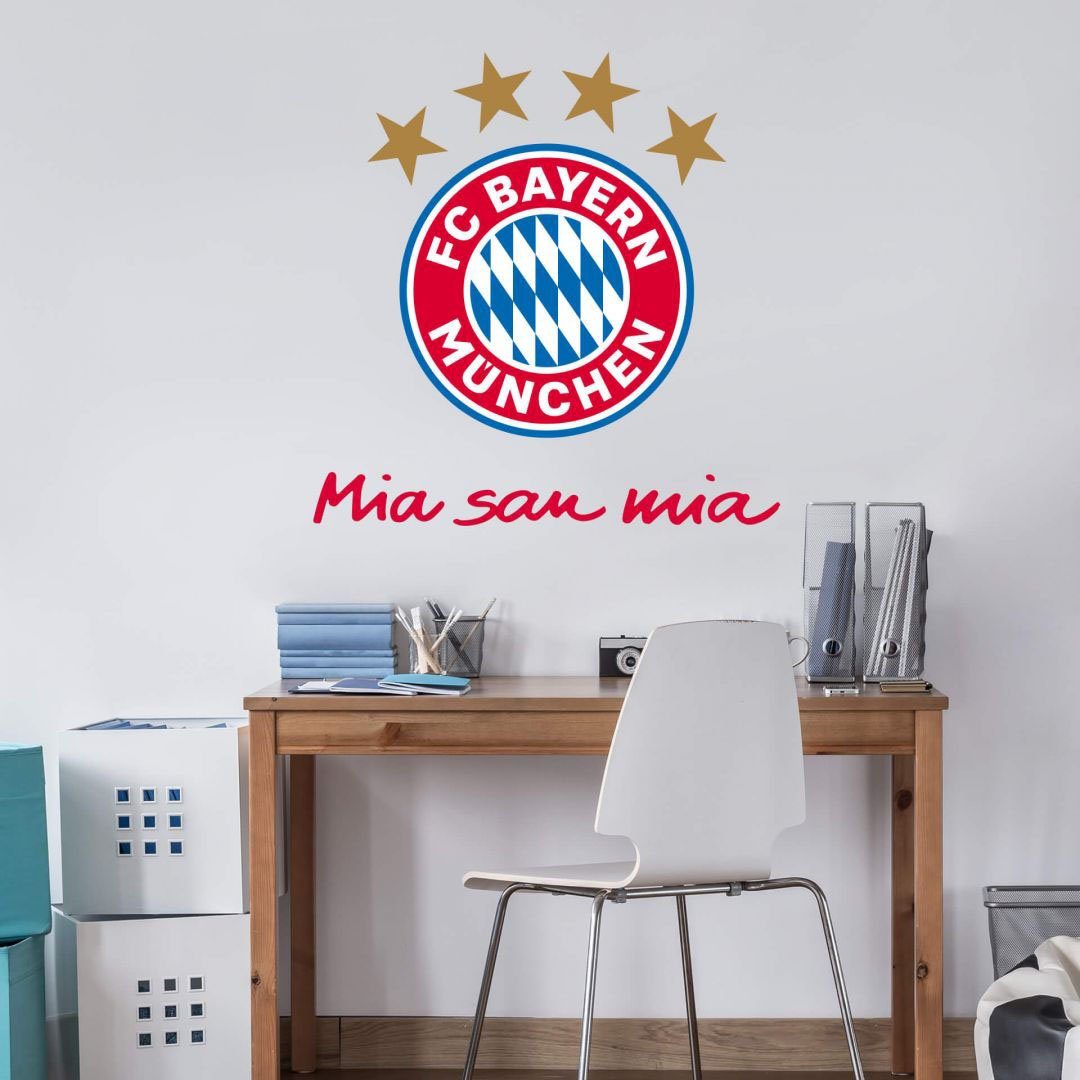 Wall-Art Wandtattoo FC San München Bayern Mia St) (1 Mia