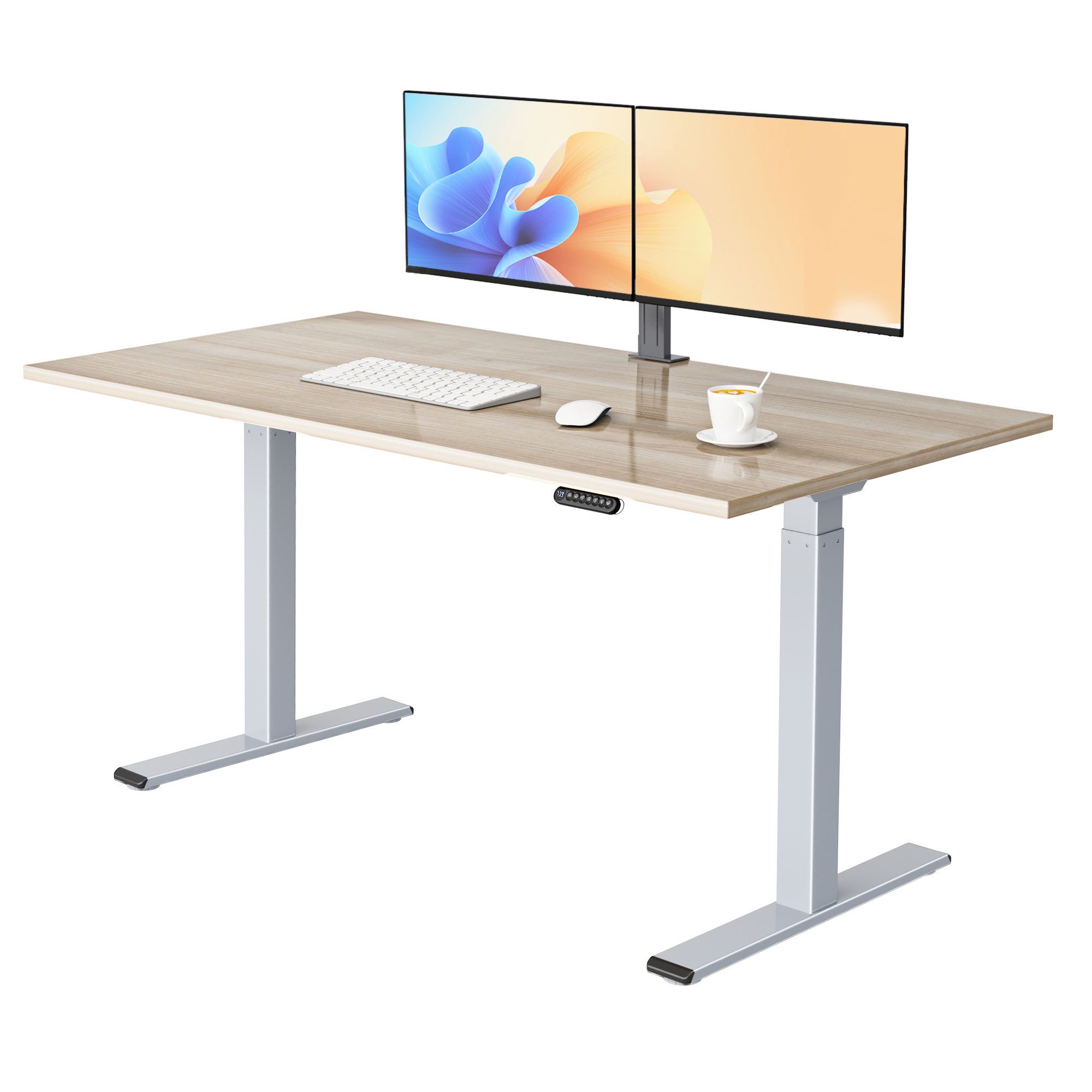 ERGOFINO Schreibtisch DT20LT höhenverstellbarer Schreibtisch (160x80 günstig online kaufen