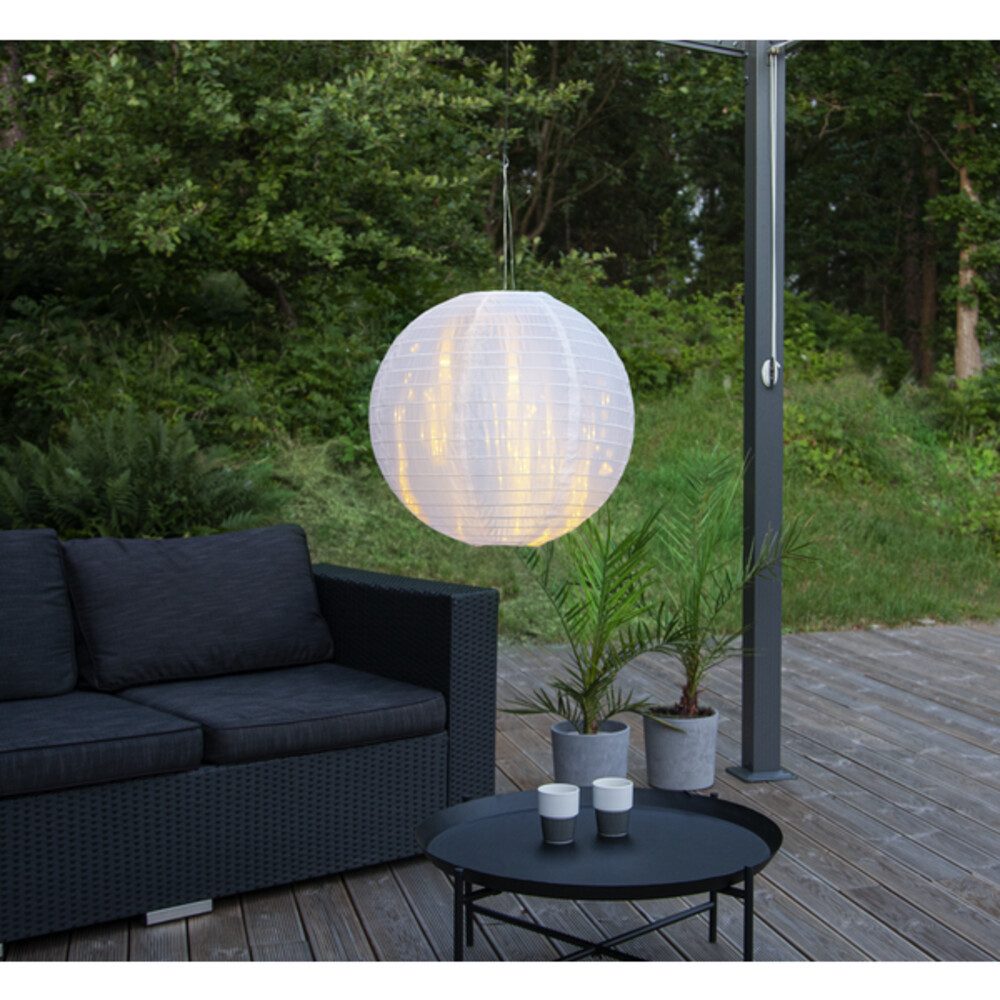 STAR TRADING LED Lampion "Festival" weiß, Lampion, 400x400mm
