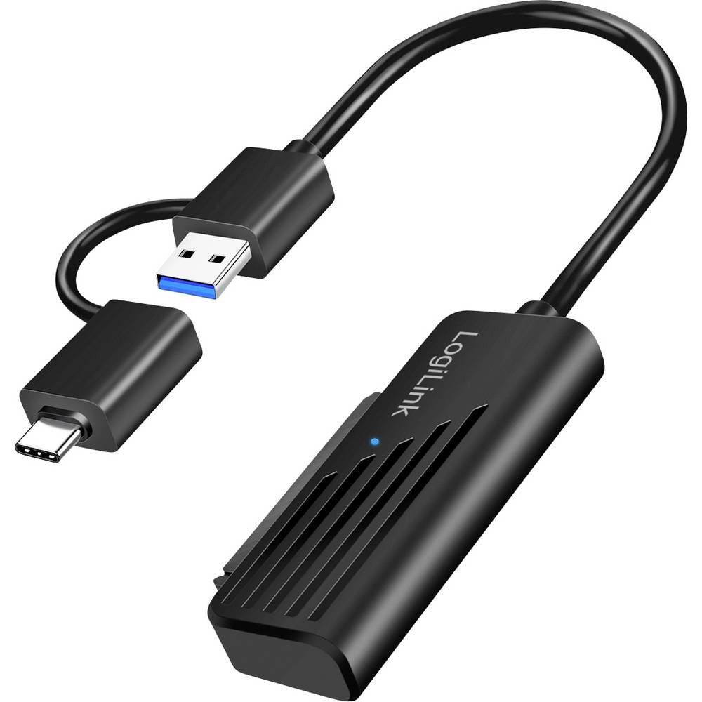 LogiLink USB 3.2 Gen 1 (USB 3.0) Adapter [1x 1x USB-A - 1x 1x USB-C®] 20 cm USB-Adapter