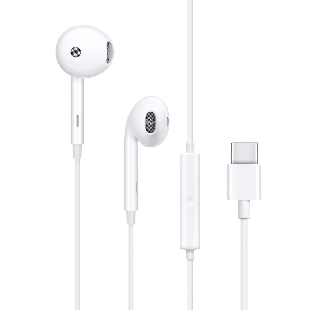 Oppo OPPO MH135-3 Stereo In-Ear Kopfhörer USB-C Weiß In-Ear-Kopfhörer