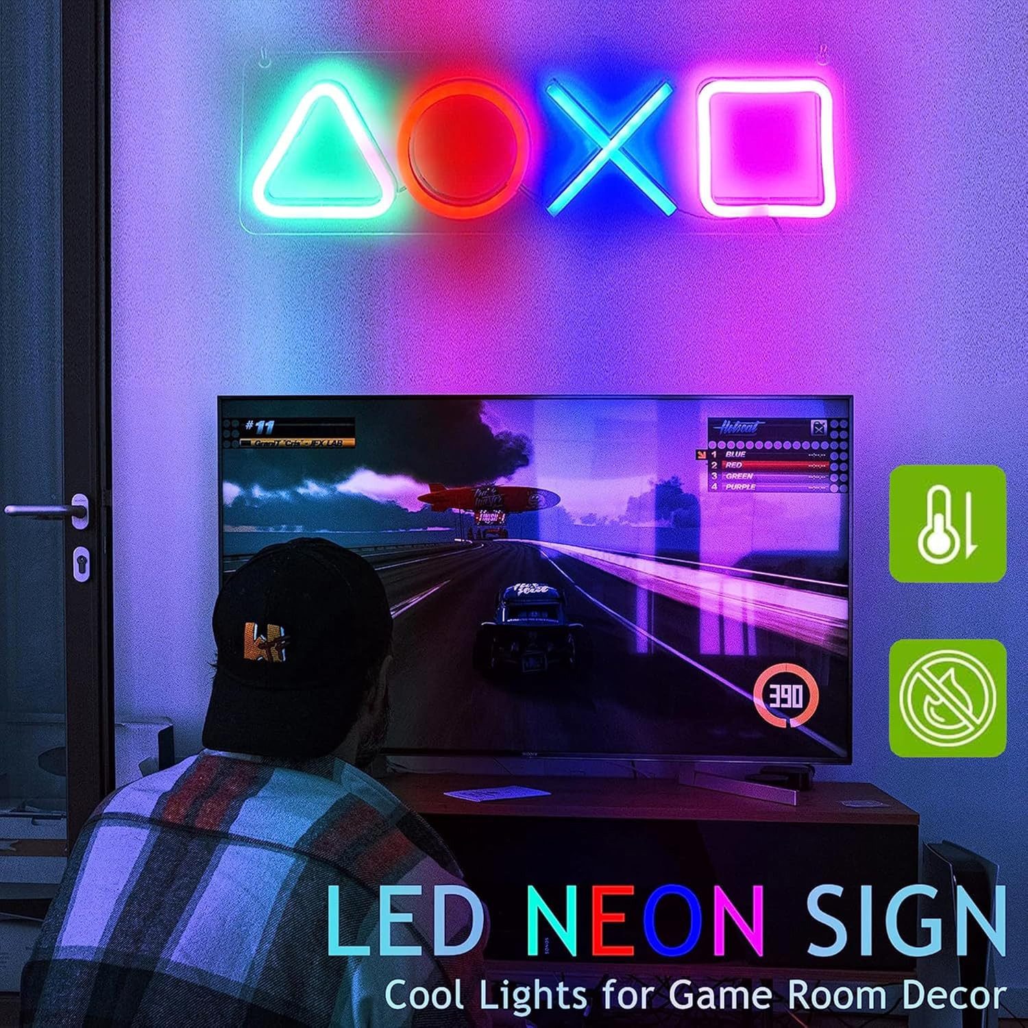 TUWENA LED Dekolicht Gamer Neon Schild, günstig online kaufen