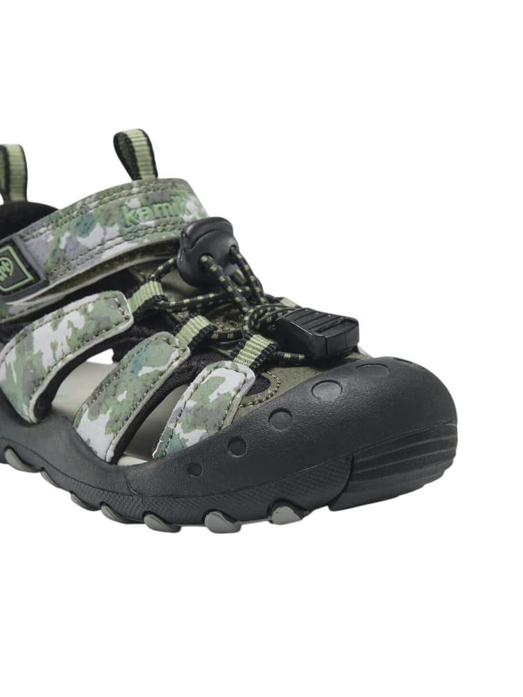 Kamik Crab (wasserdichtes Synthetikleder) olive Kinder Sandale