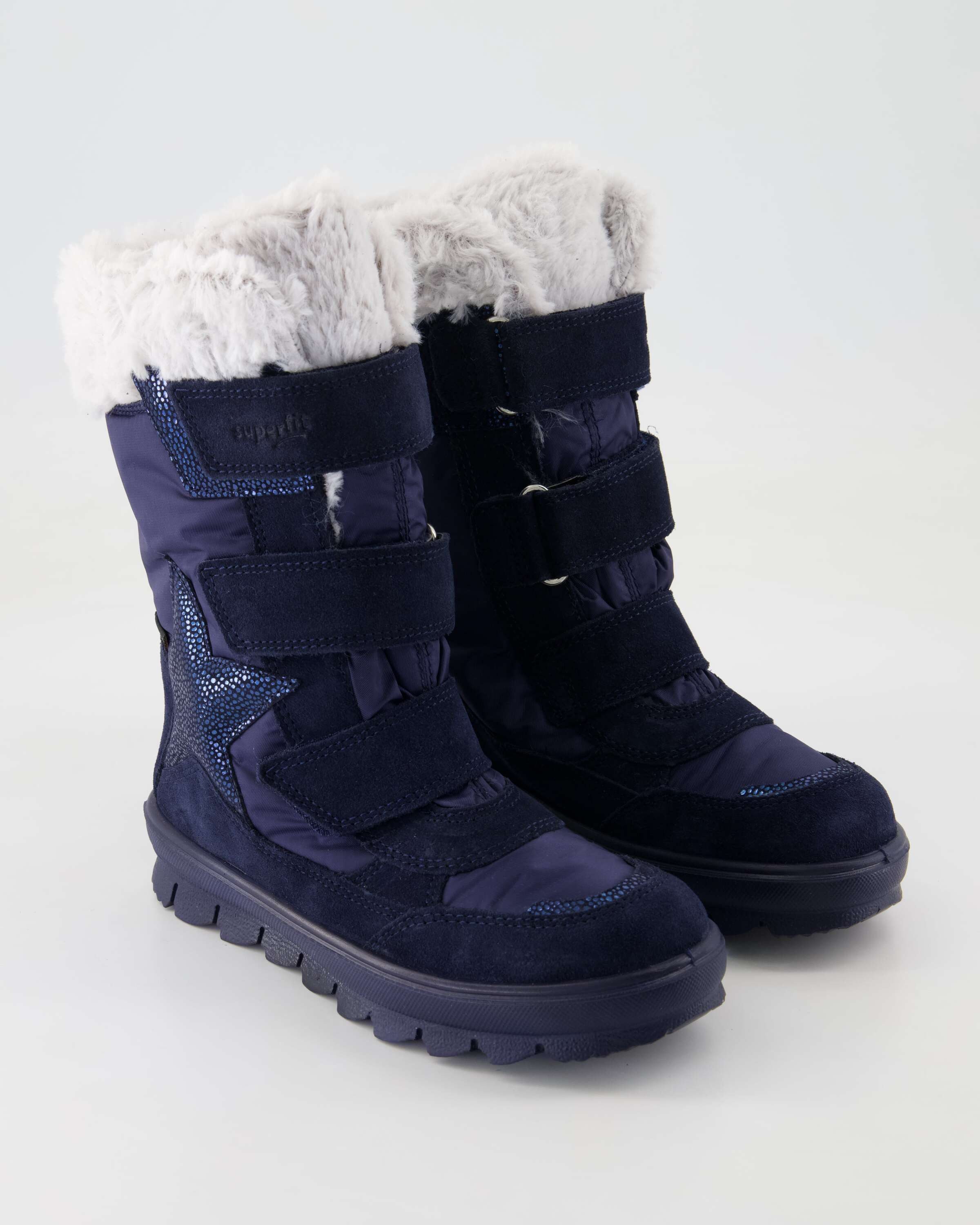 Superfit Flavia Klettstiefel Obermaterial: Leder und Sonstiges Material