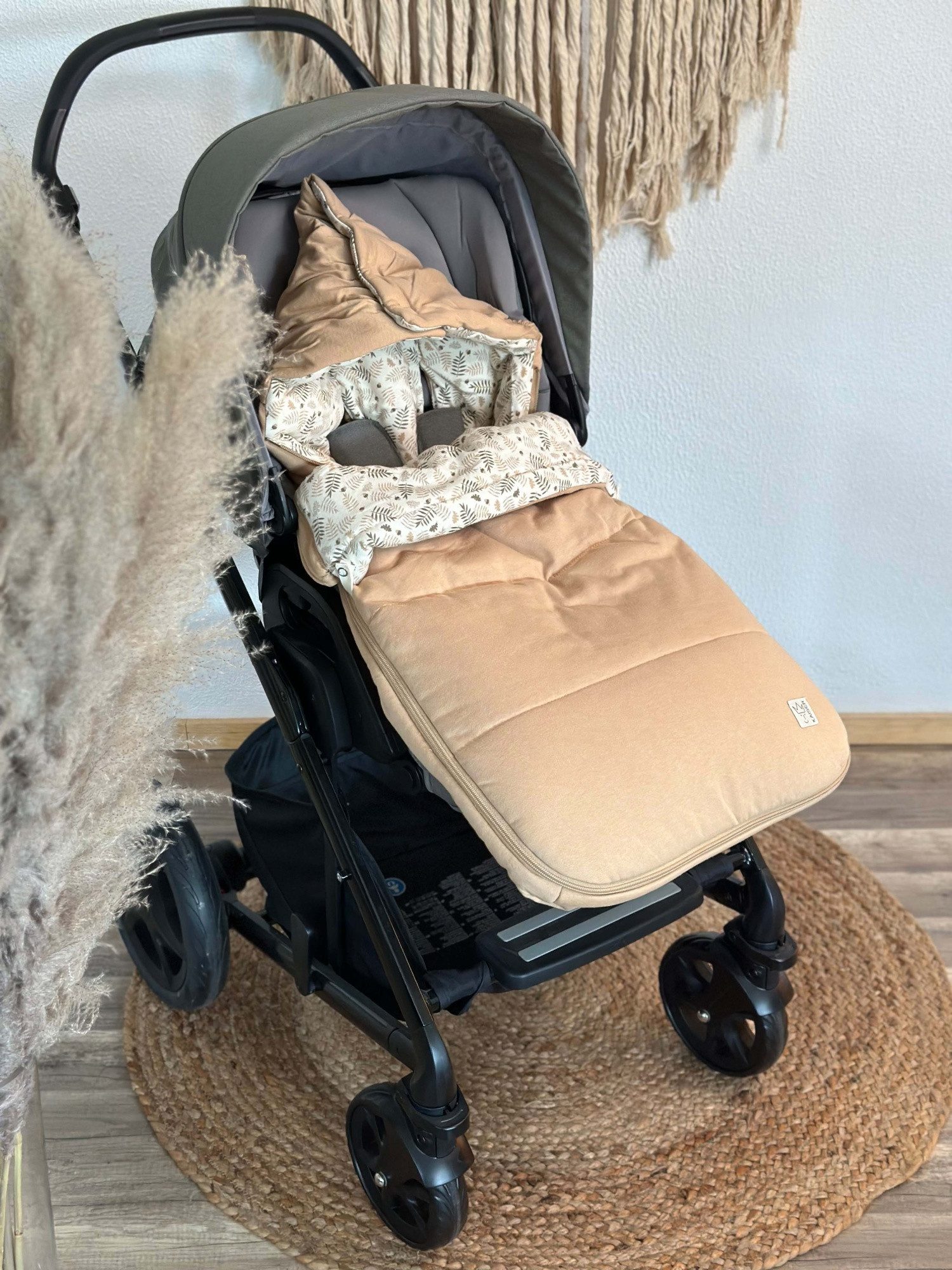 Kaiser Fußsack Sophia Jersey Sommer Kinderwagen Fußsack