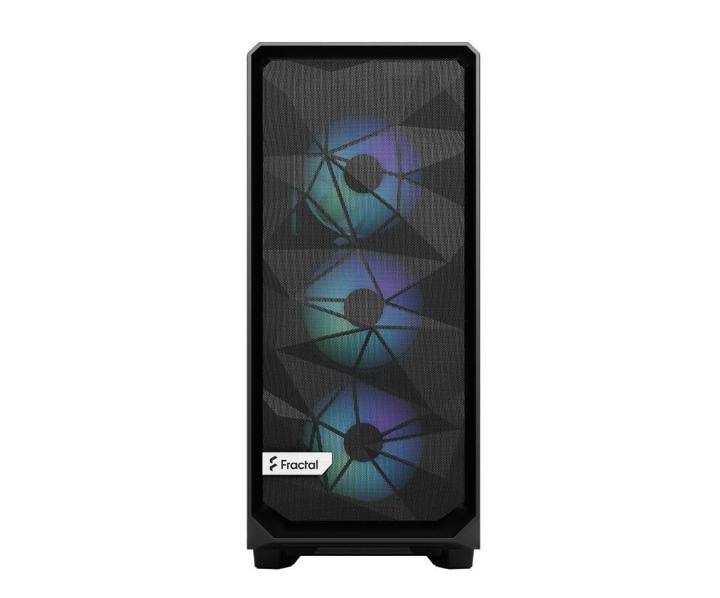 PC-Gehäuse Meshify 2 Compact Lite RGB Black TG Light tint - F