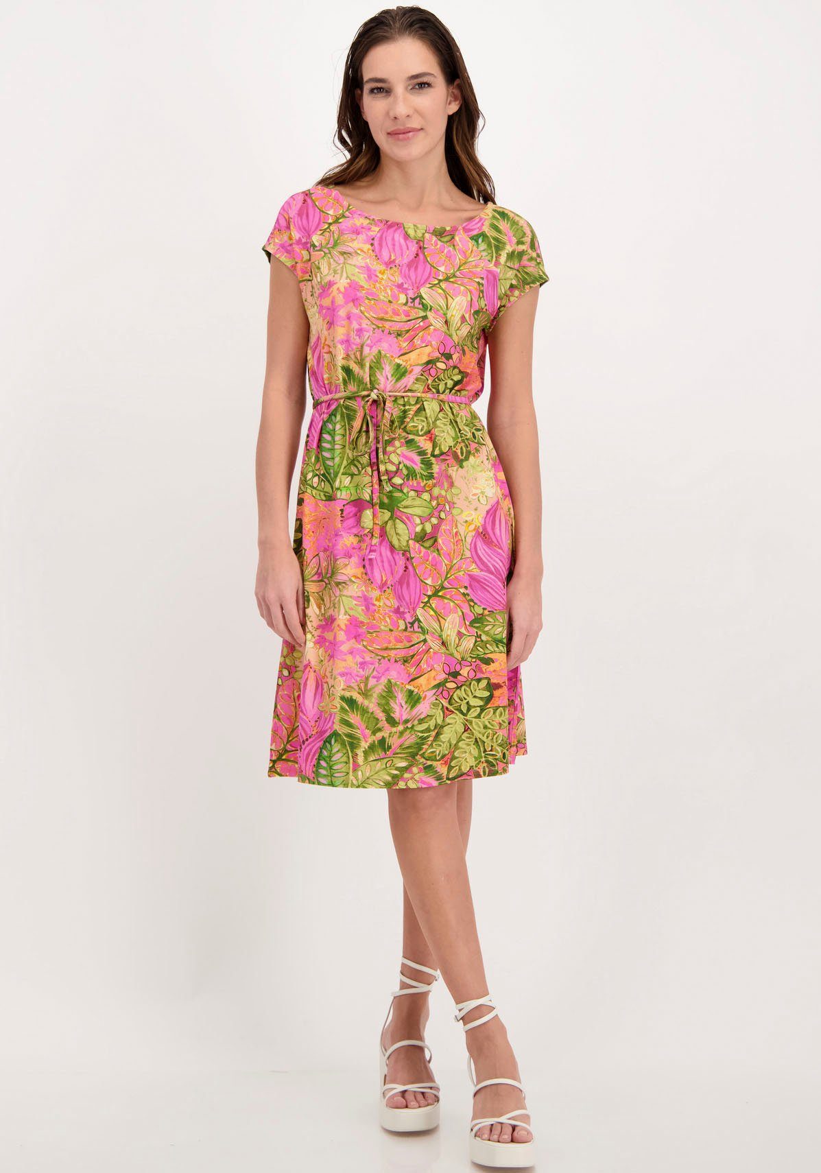 Monari Shirtkleid mit Tropicalprint | Sommerkleider