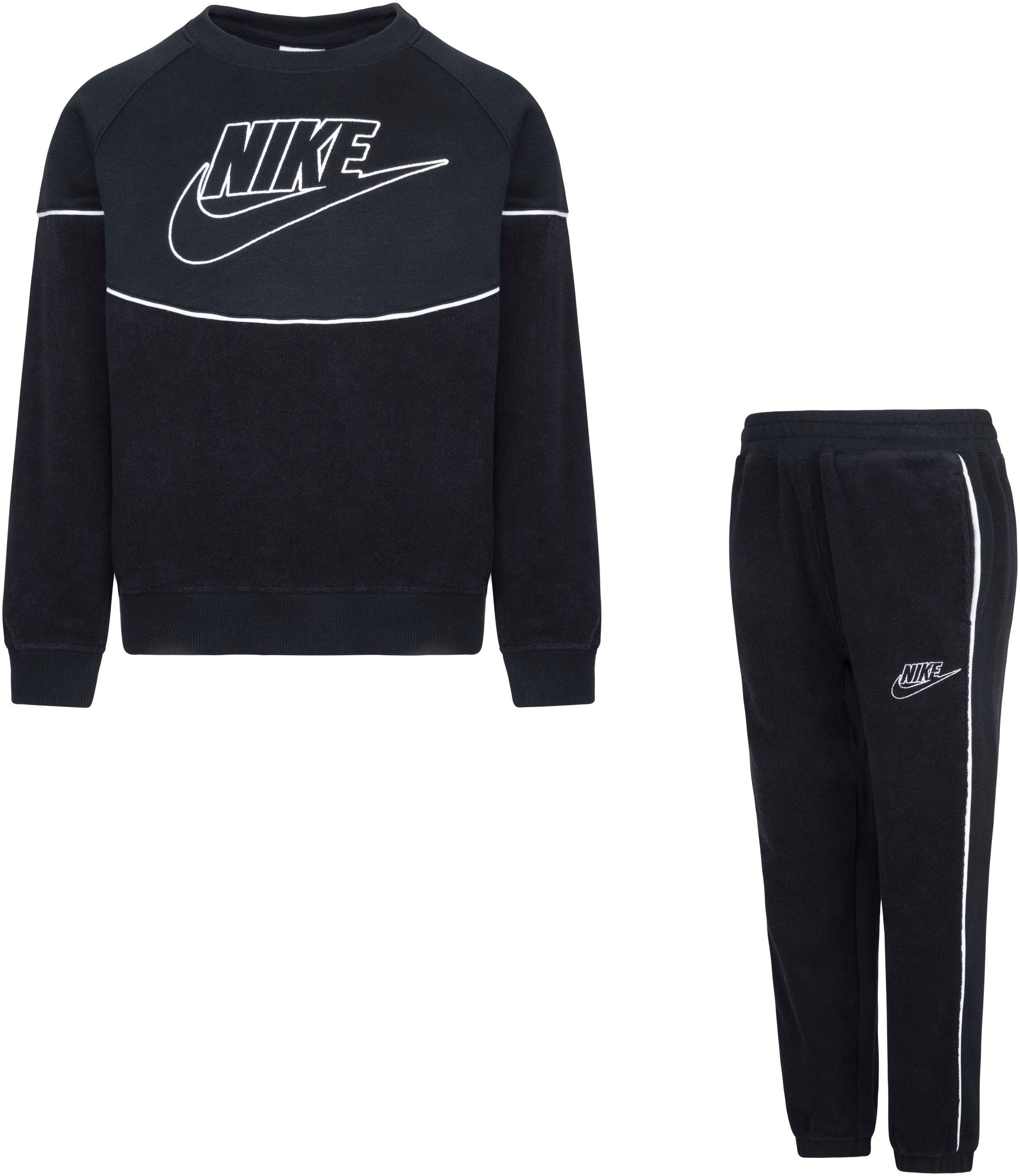 2-tlg) black (Set, Jogginganzug Nike Sportswear