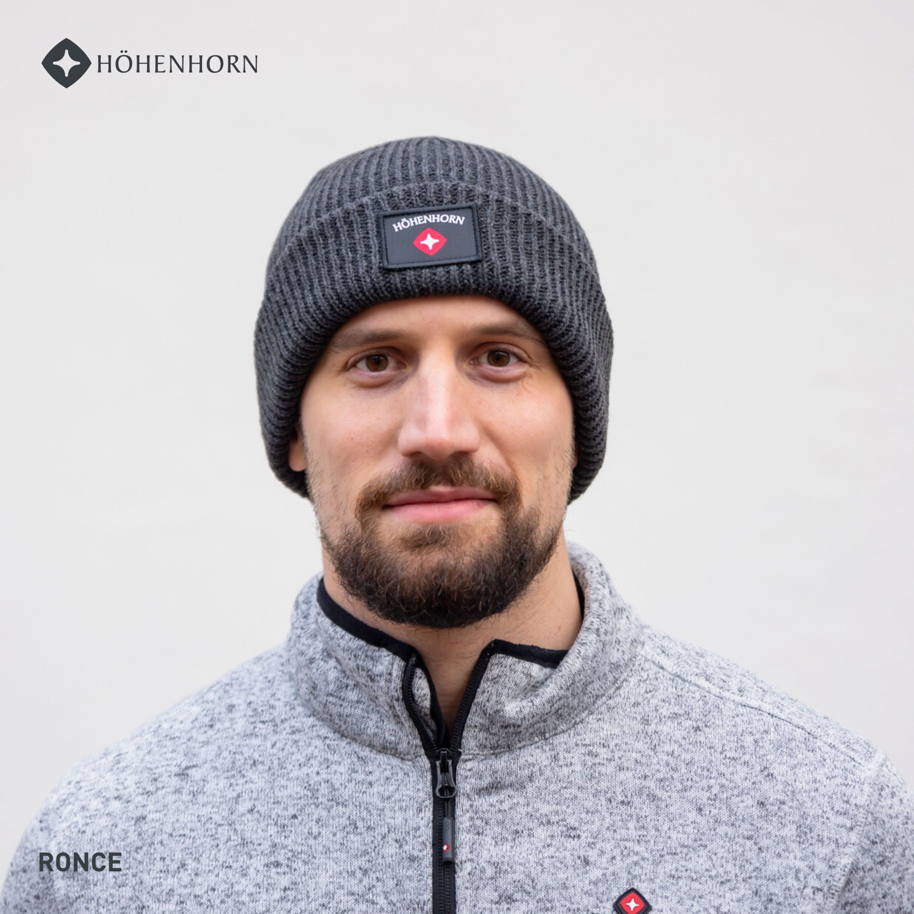 Höhenhorn Beanie Ronce Knitted Wintermütze Unisex Herren Damen Mütze Strickmütze Einheitsgröße, warm, weich, schnelltrockned