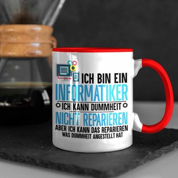 Trendation Tasse Trendation - Informatiker Tasse Geschenk Programmierer Nerd Coder Geschenkidee Lustiger Spruch