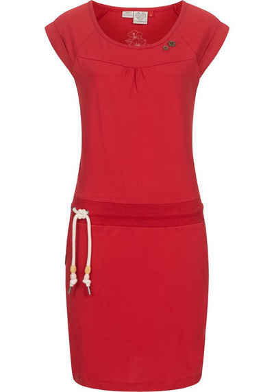 Ragwear Sommerkleid »Penelope« leichtes Baumwoll Kleid mit Print