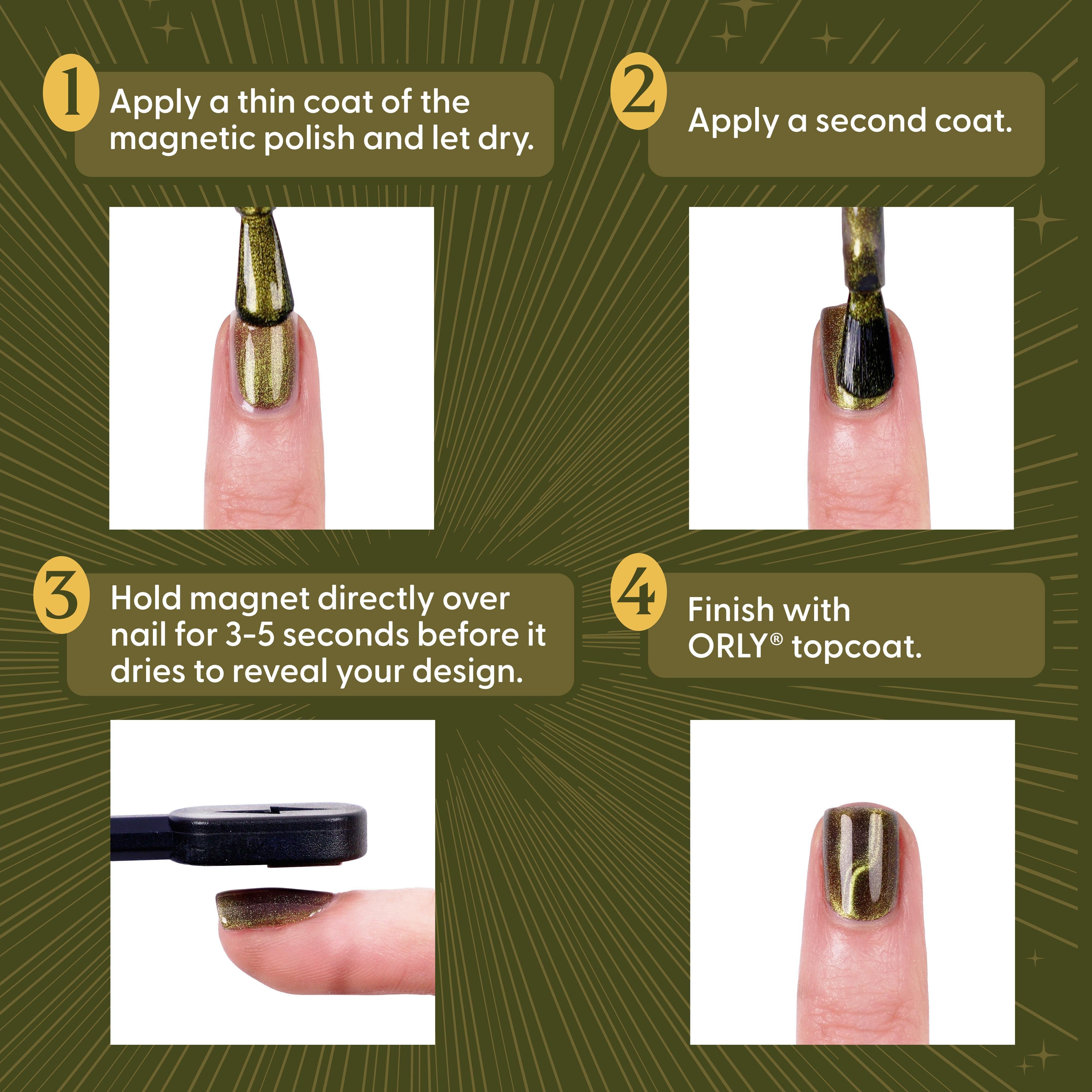 ORLY Nagellack magnetisch x HARRY POTTER POLYJUICE POTION 18 ml – Bild 4 von 5