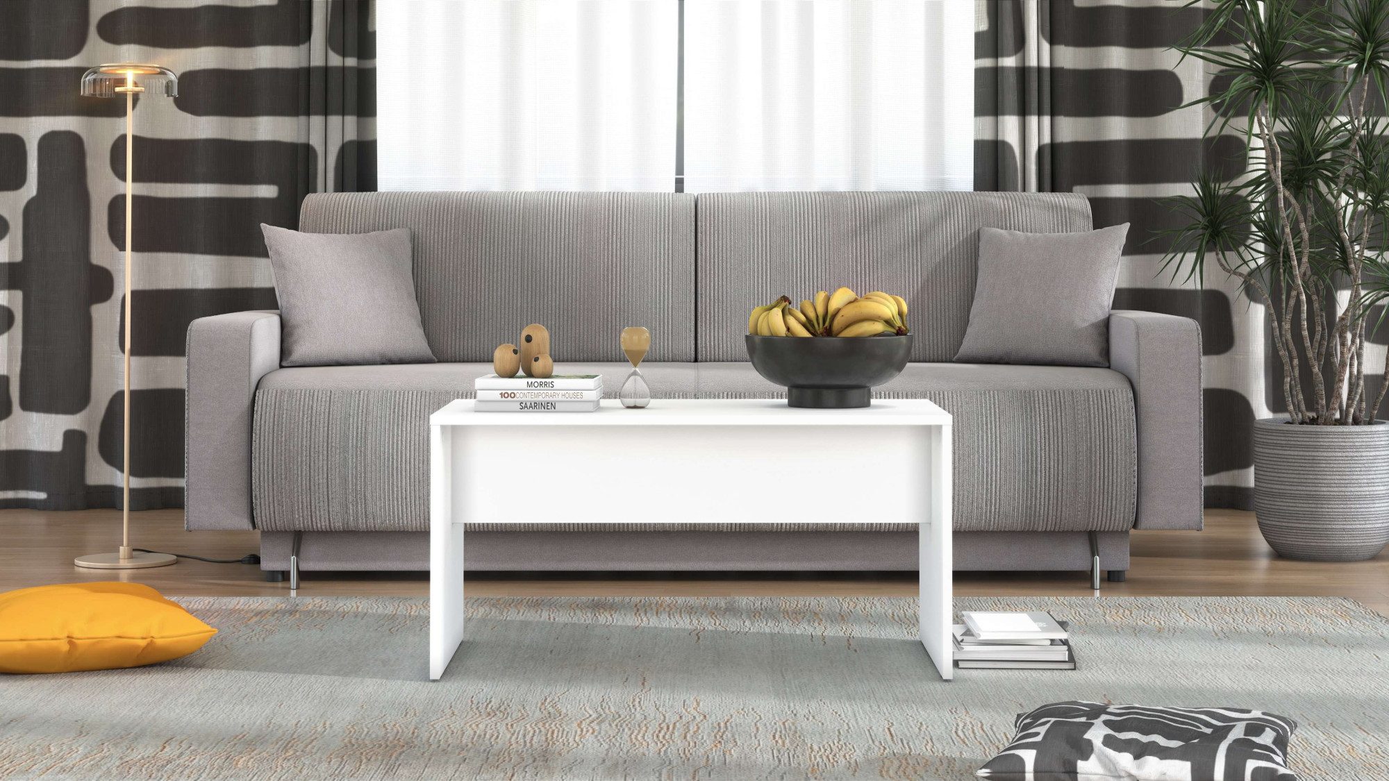 Home affaire Couchtisch Bolton Kaffeetisch, 90 cm, in trendigen Farben, mod günstig online kaufen