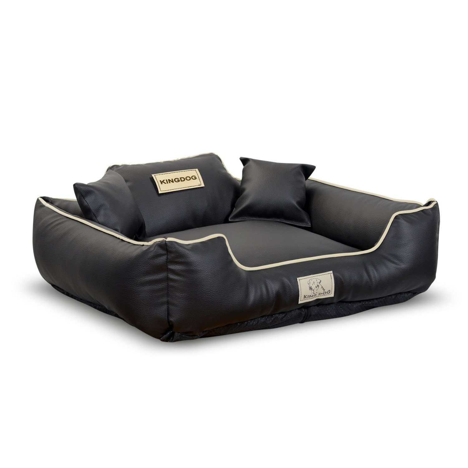 AIO Tierbett, Hundebett KINGDOG ECOSHINE 100x75 cm Zerlegbar