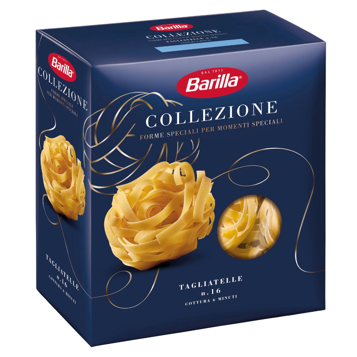 Barilla Nudeln, Barilla Tagliatelle Bolognesi Pasta aus Hartweizengriess 500g