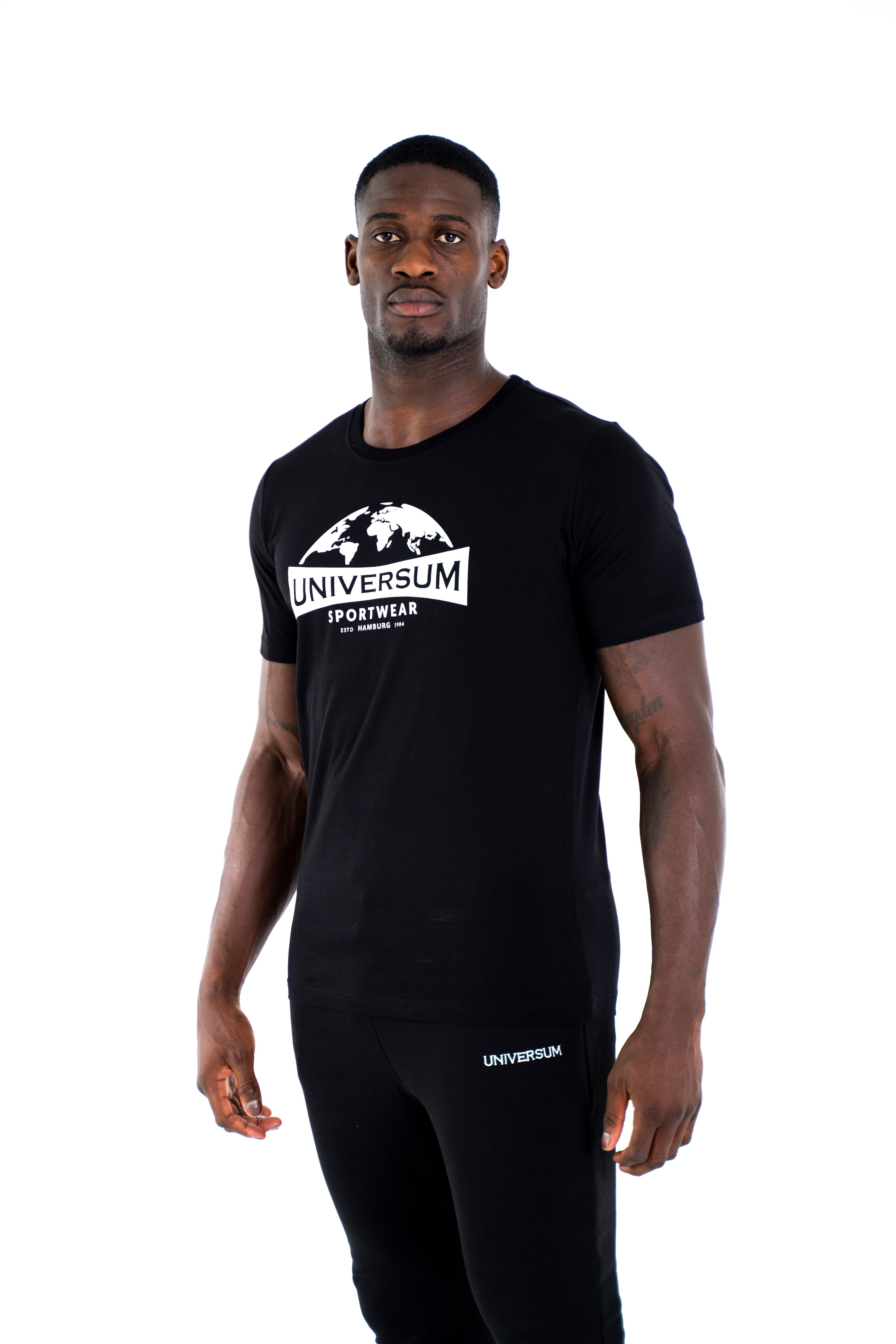 Universum Sportwear T-Shirt Modern Cotton schlanke Passform C-Neck Rundhals günstig online kaufen