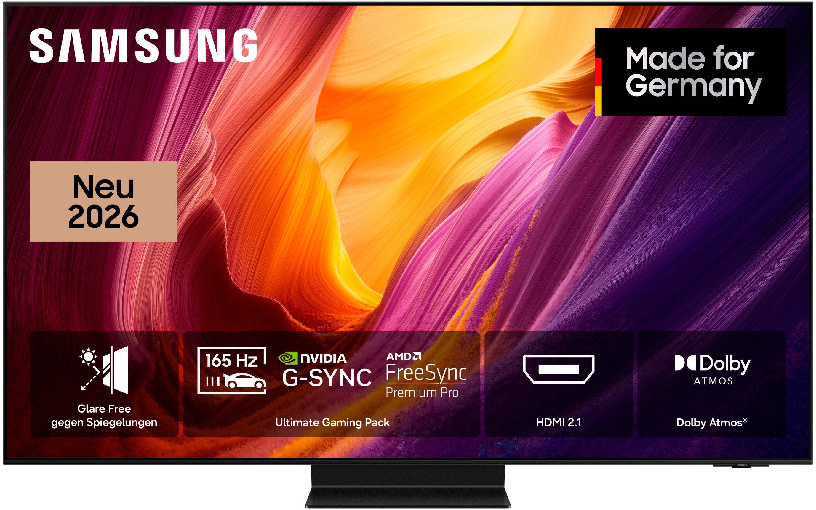 Samsung GQ77S95HFT OLED-Fernseher (195 cm/77 Zoll, 4K Ultra HD, Smart-TV)