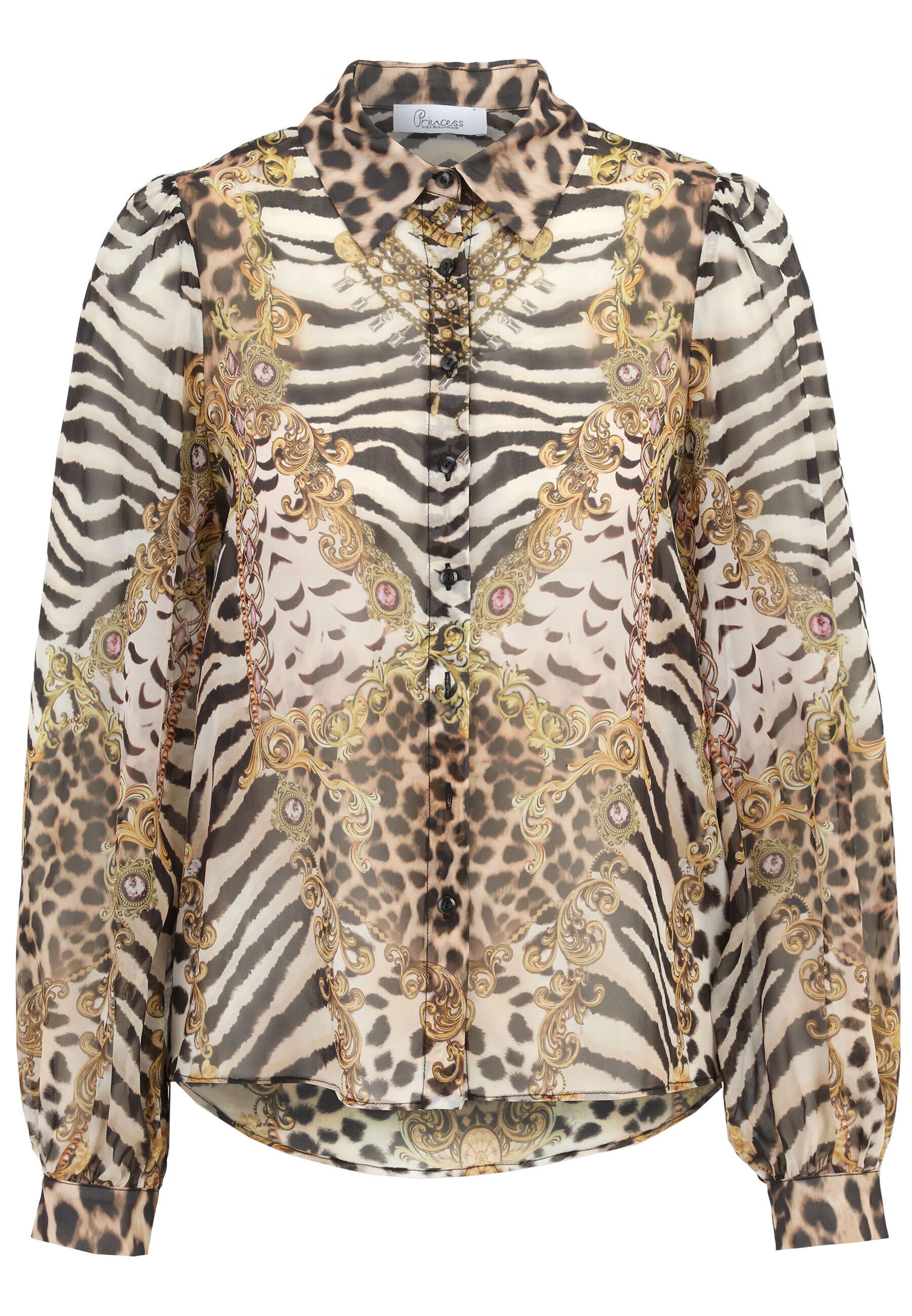 Princess goes Hollywood Langarmbluse mit Animalprint