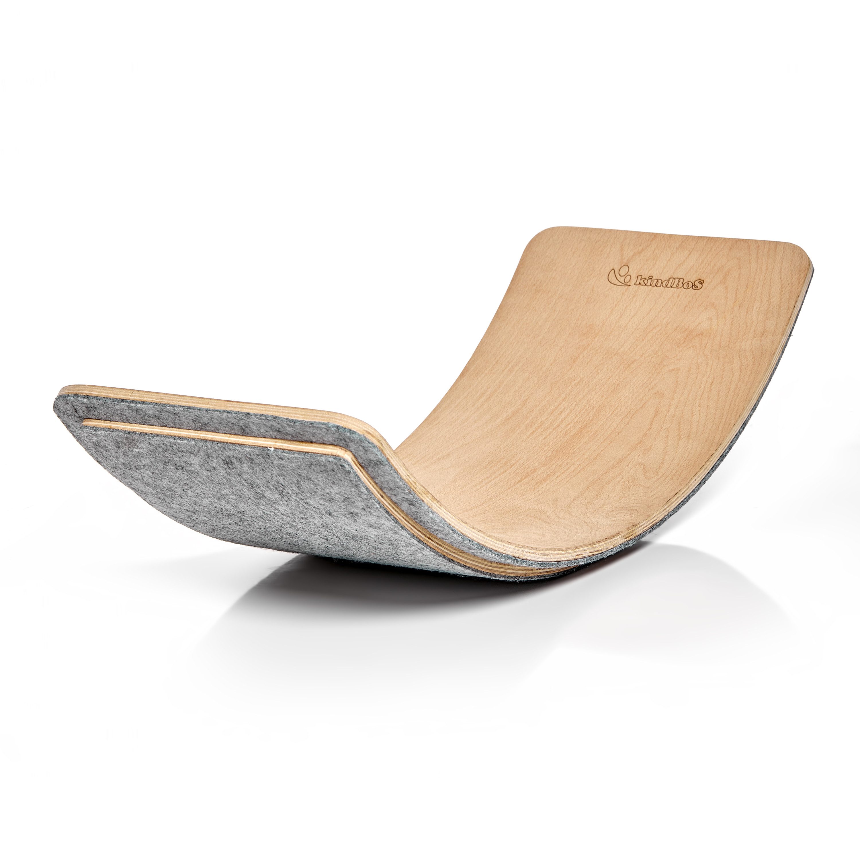 KINDBOS Balanceboard Balance Board,Gleichgewicht Koordination Trainer Kinder & Erwachsene, Stabilität, Core & Fitness Training,Yoga,Physiotherapie & Home Gym