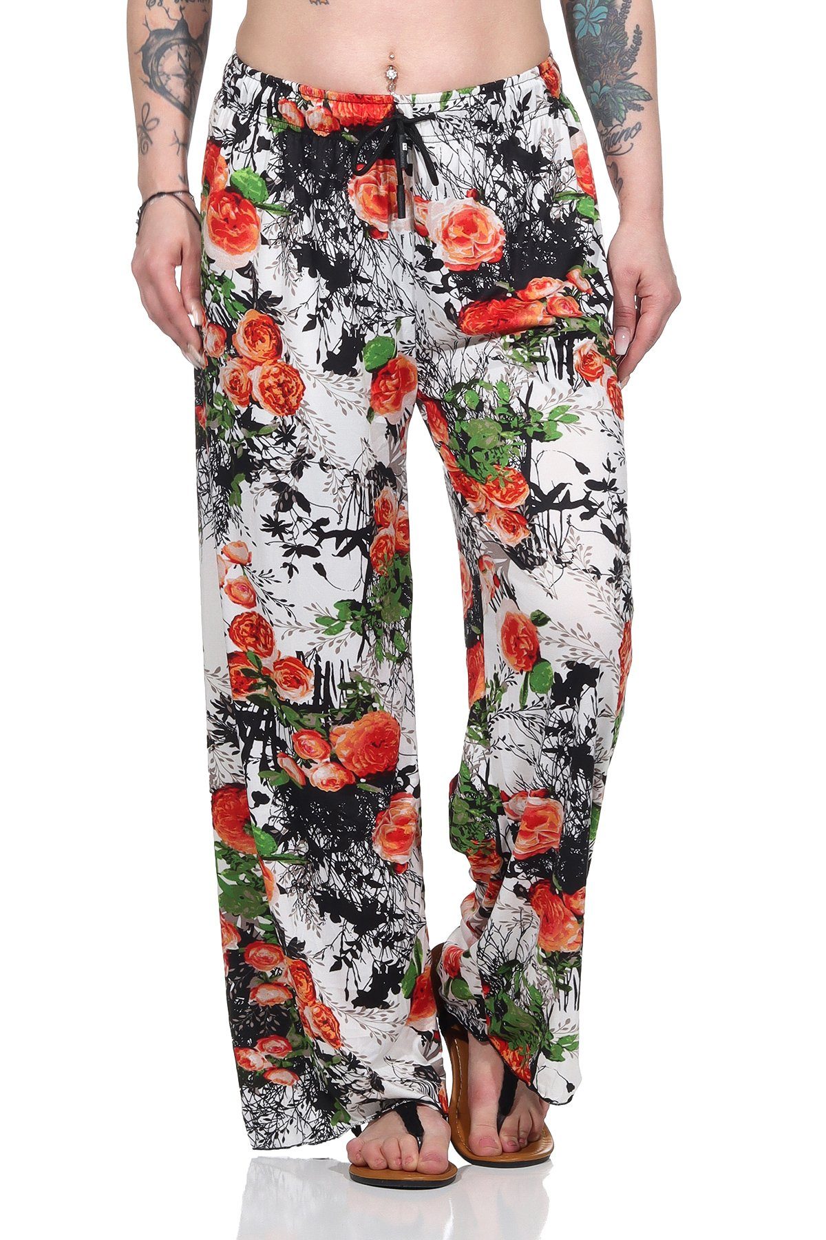 Aurela Damenmode Strandhose Leichte Sommerhose mit günstig online kaufen