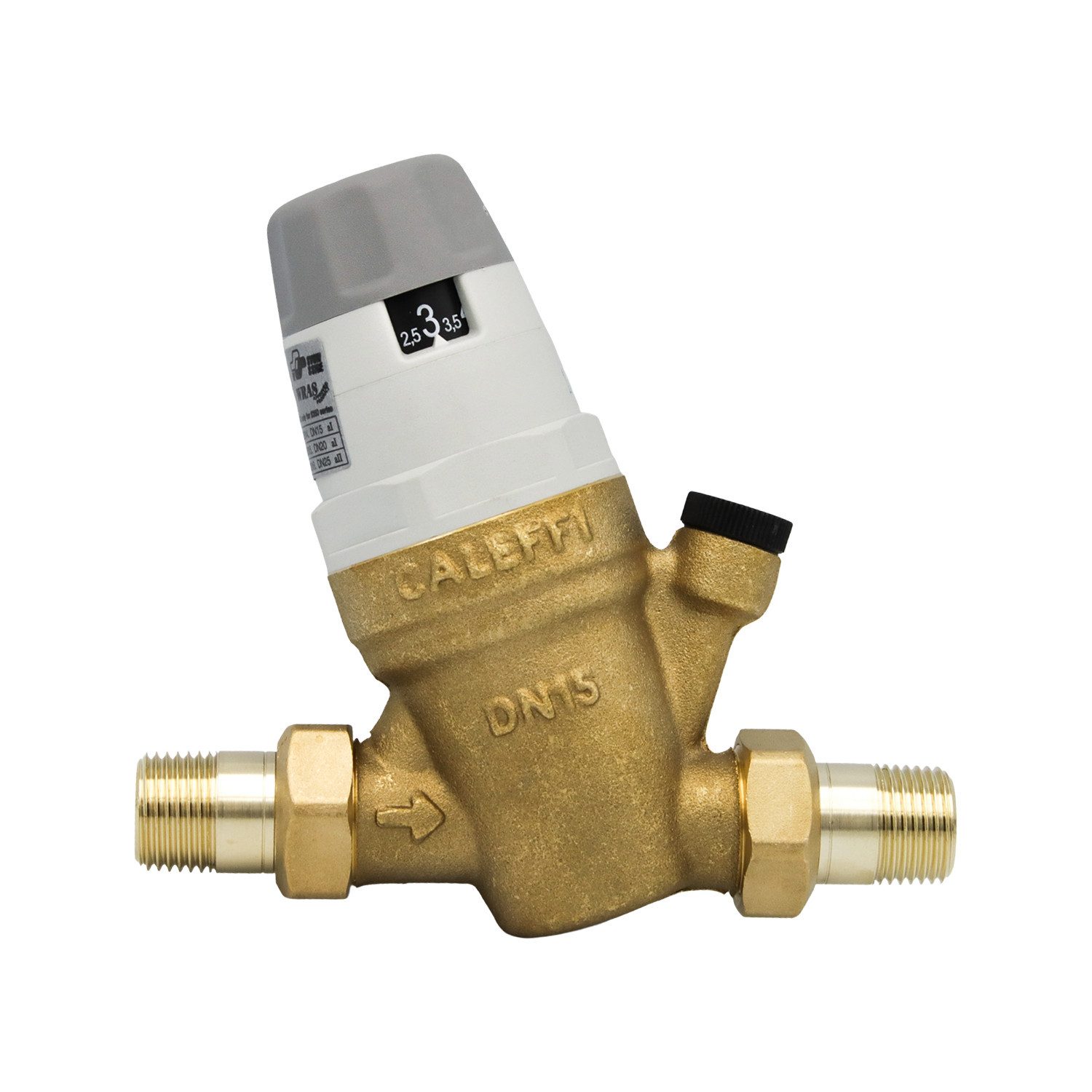 Caleffi Wasser-Druckminderer Caleffi Wasserdruckminderer DN15 1/2 Zoll Druckreduzierer