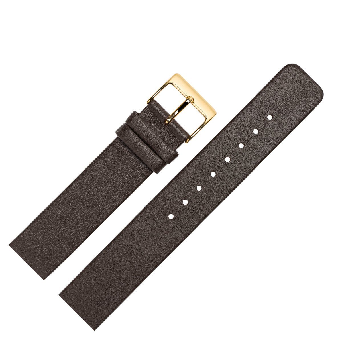 MARBURGER Uhrenarmband 22mm Leder passend für Skagen
