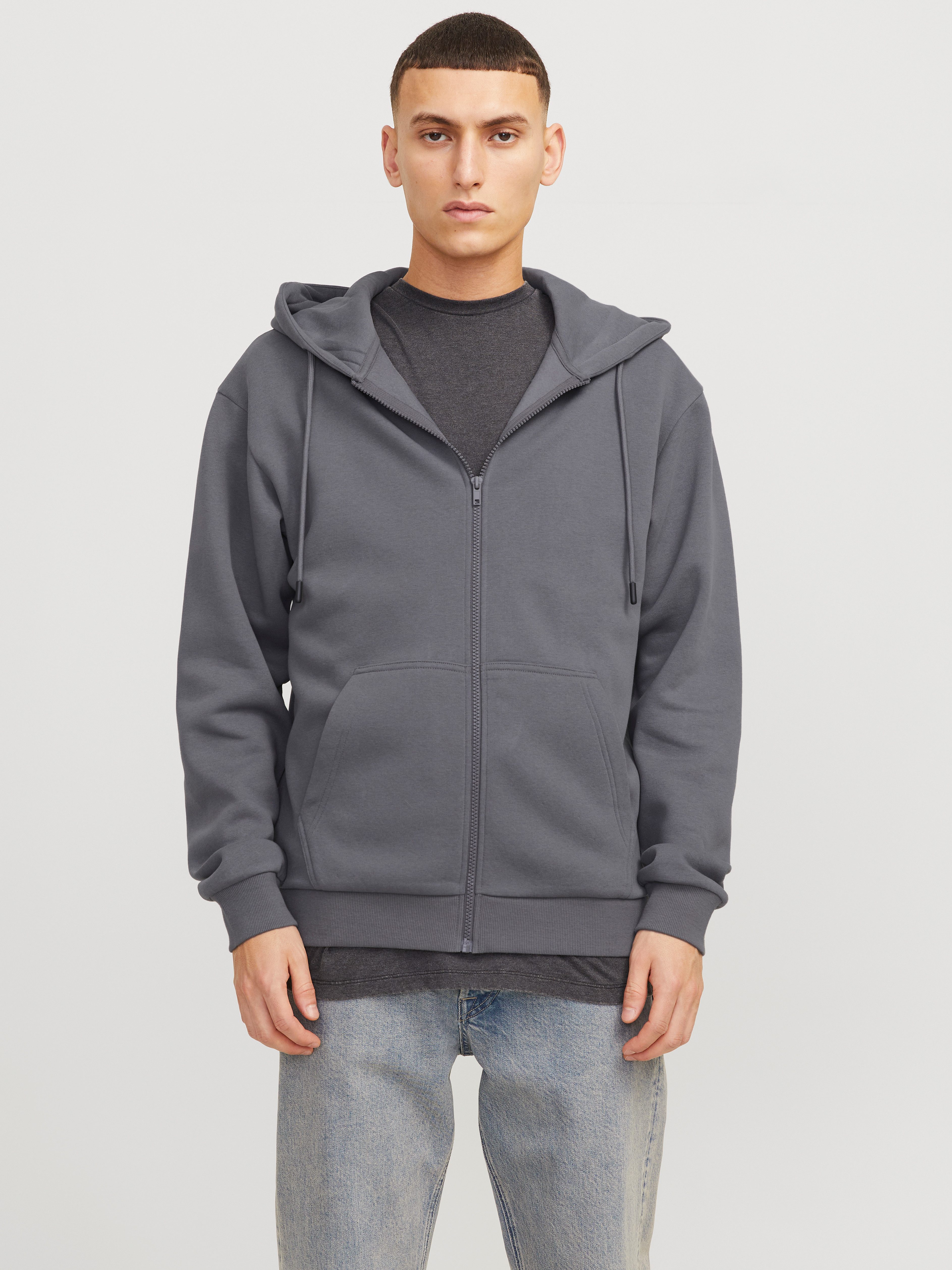 Jack & Jones Kapuzensweatjacke JJEBRADLEY mit Kapuze, ideal für kalte Jahre günstig online kaufen