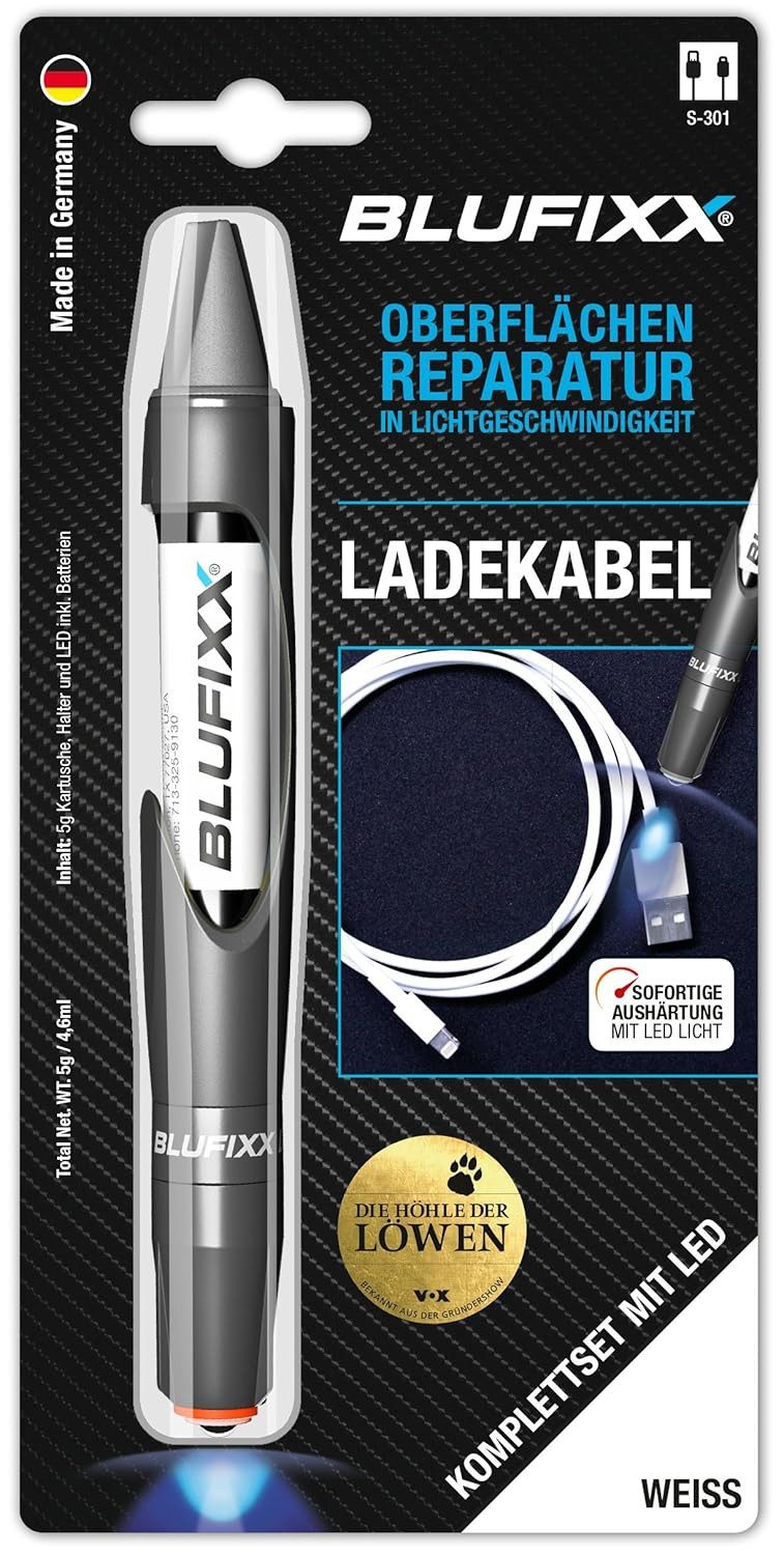 Reparatur-Set Spezialset Ladekabel Weiß Oberflächenreparatur