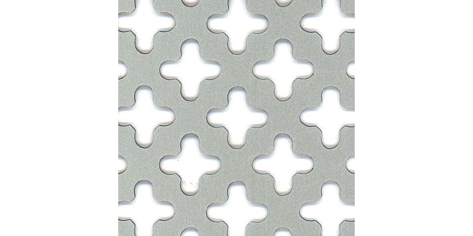 Alberts Lochblech Alberts Lochblech Aluminium eloxiert 600 x 0,8 x, Aluminium