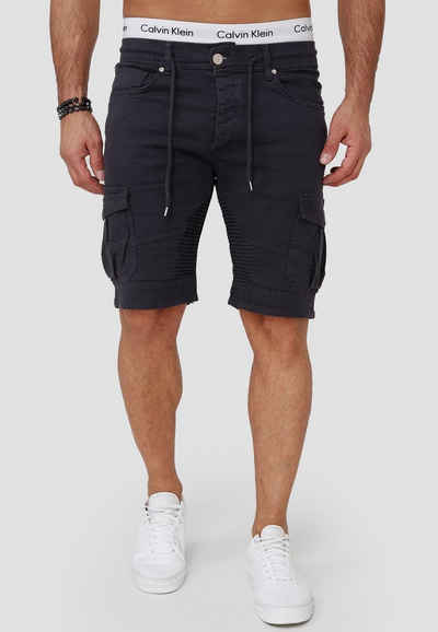 OneRedox Shorts »SH-3363« (Kurze Hose Bermudas Sweatpants, 1-tlg., im modischem Design) Fitness Freizeit Casual