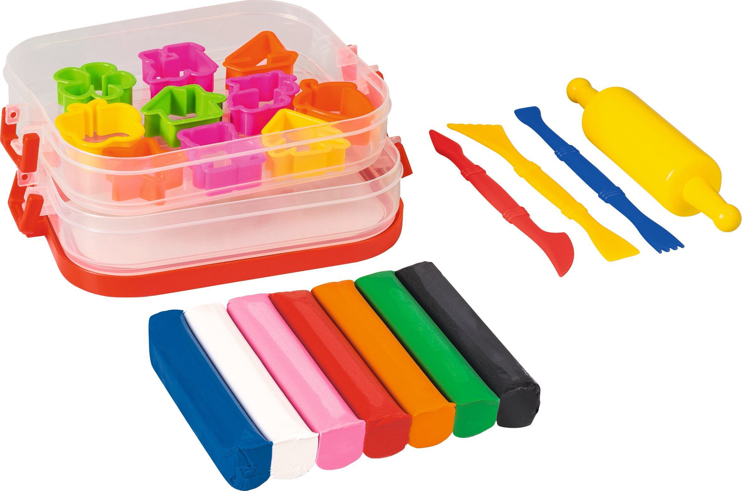 Knorr Prandell Knete Kinderknete-Box (22-tlg), 22 Teile