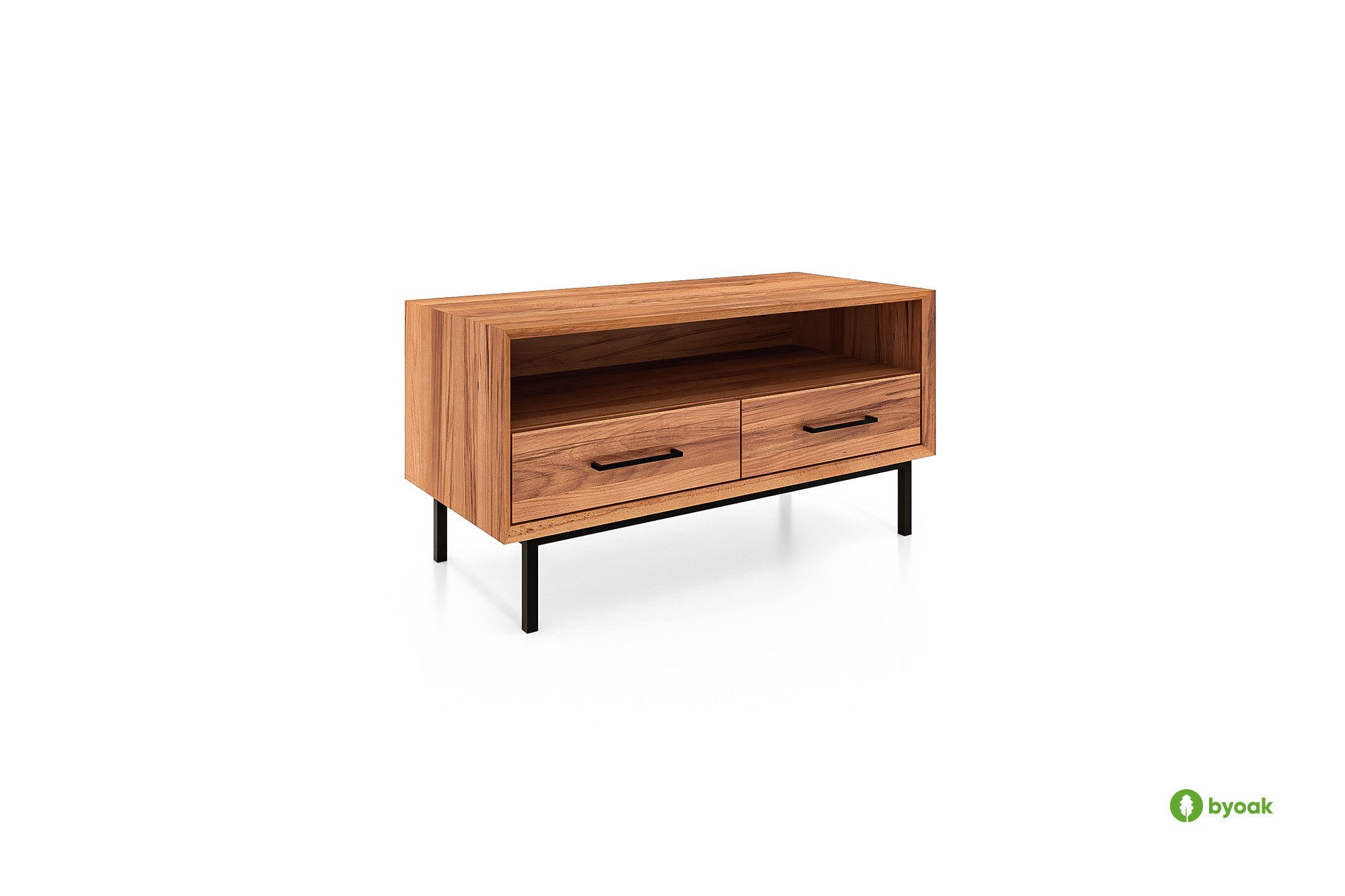 byoak TV-Schrank ABIES aus Massivholz, Naturgeölt