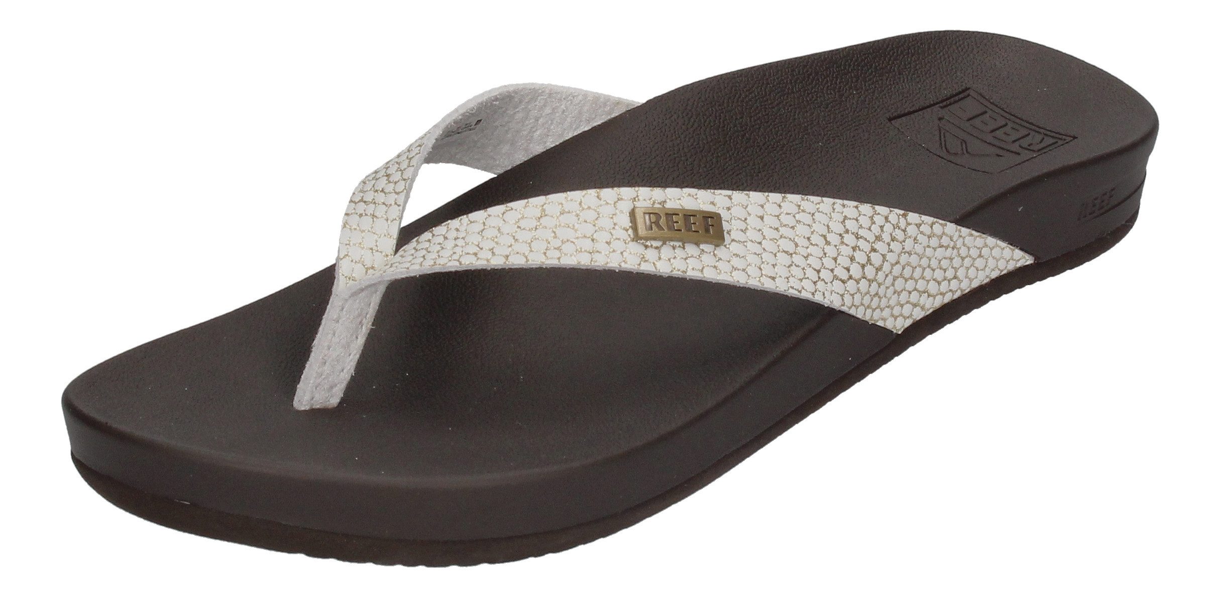 Reef CUSHION COURT Zehentrenner brown sassy günstig online kaufen