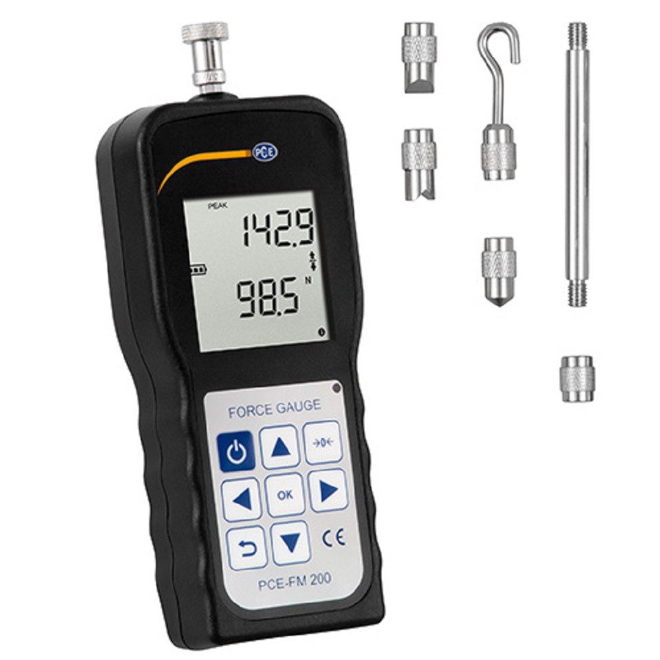 PCE Instruments Spannungsprüfer Kraftmessgerät PCE-FM 200