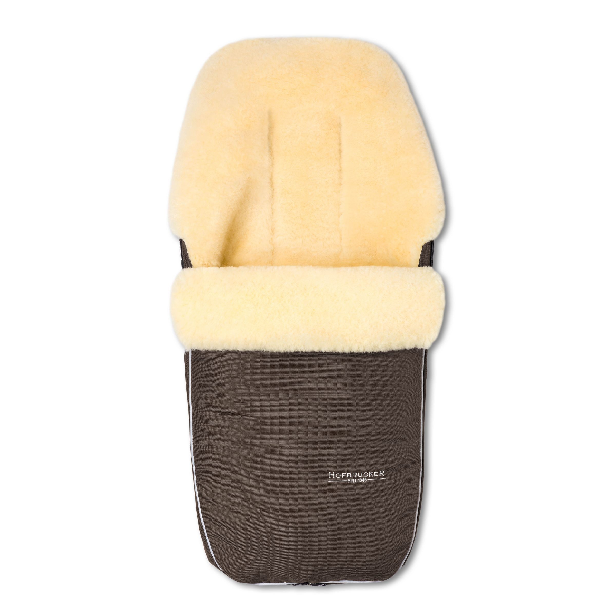 Hofbrucker seit 1948 Fußsack Lammfell-Fußsack Polaris für Kinderwagen und Buggy