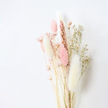 FlowerBar by Trockenblumen-Manufaktur Schlüsselbrett FlowerBar Keys “ZUCKERWATTE” mit Wandhalterung