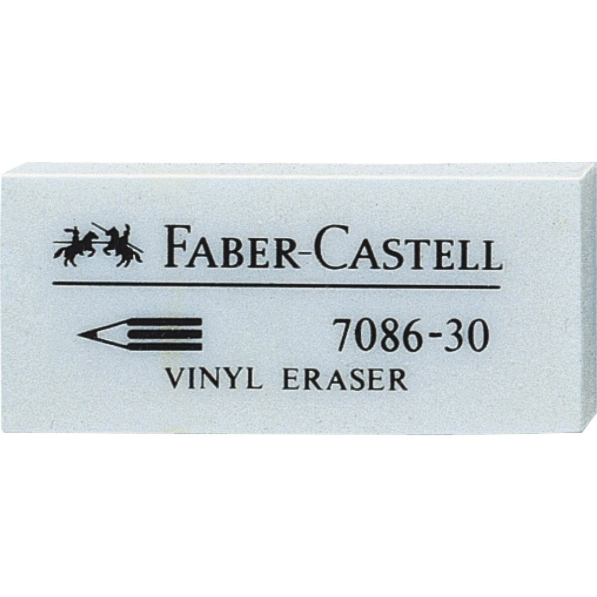 Faber-Castell Radiergummi Radiergummi Vinyl 42x19x12mm Blei+Farbstifte