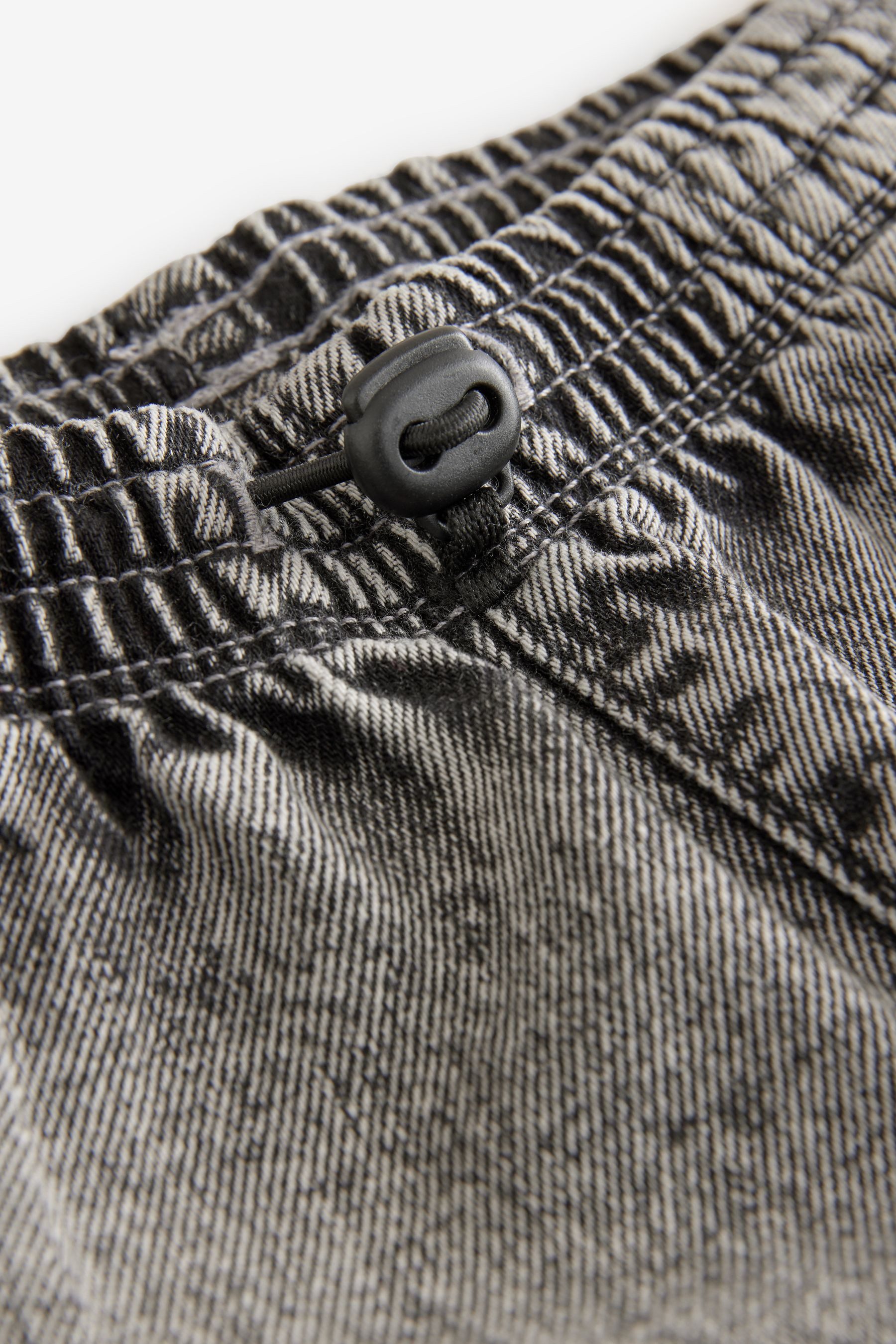 Next Cargojeans Cargo-Jeans im Ballonschnitt mit Elastikbund (1-tlg)