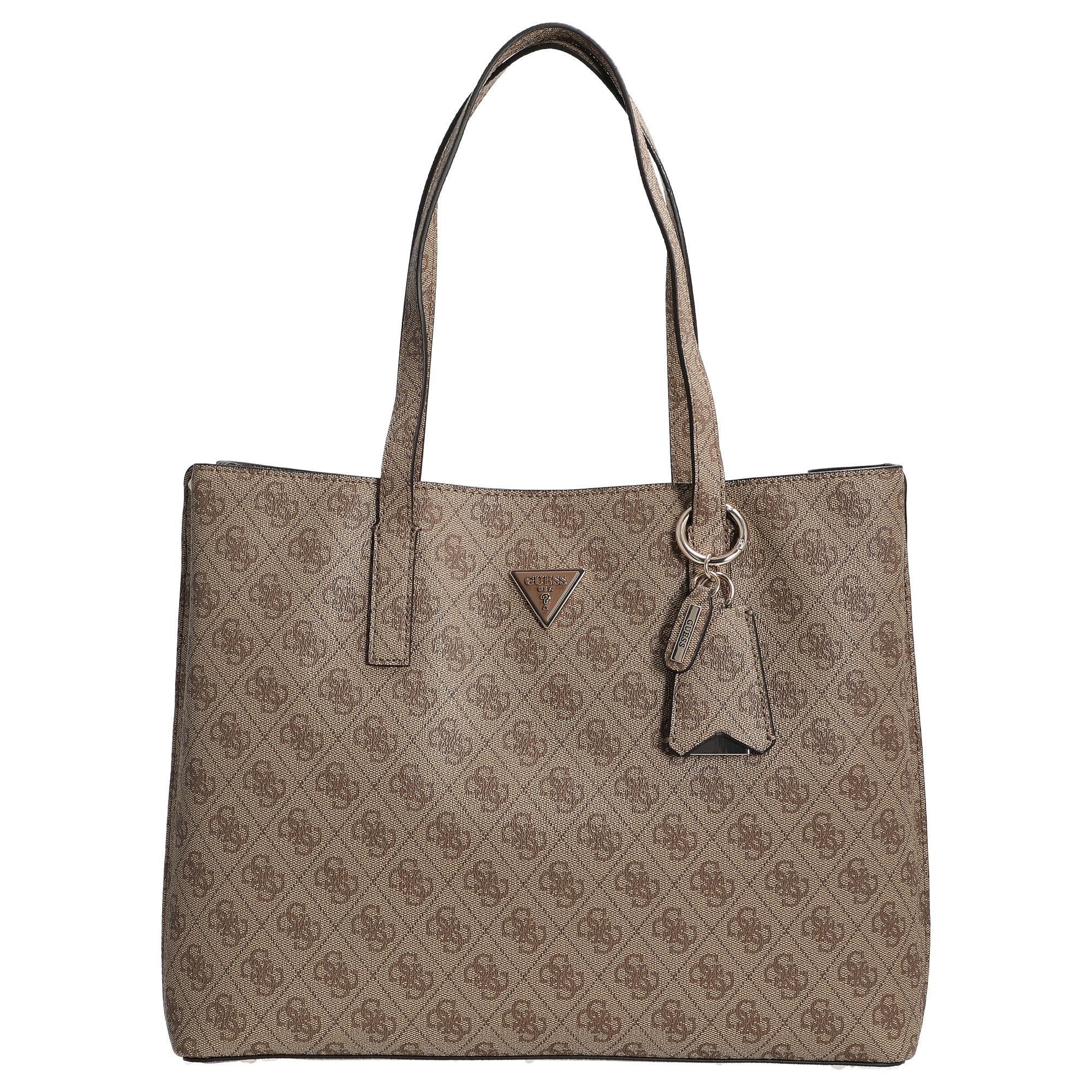 Guess Shopper Meridian II Girlfriend - Shopper 37 cm (latte logo) günstig online kaufen