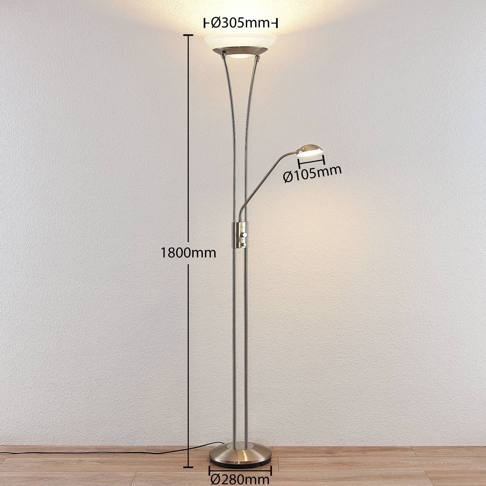 Fisionarte Desideria LED-Halterung Wand & Decke (ohne Glas) » Weiß