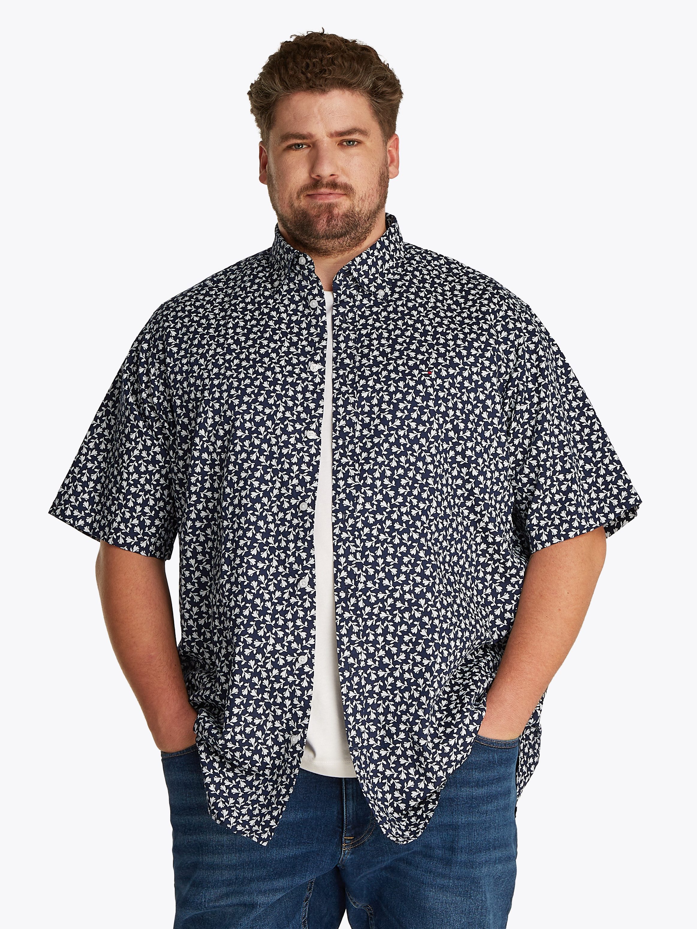 Tommy Hilfiger Big & Tall Kurzarmhemd günstig online kaufen