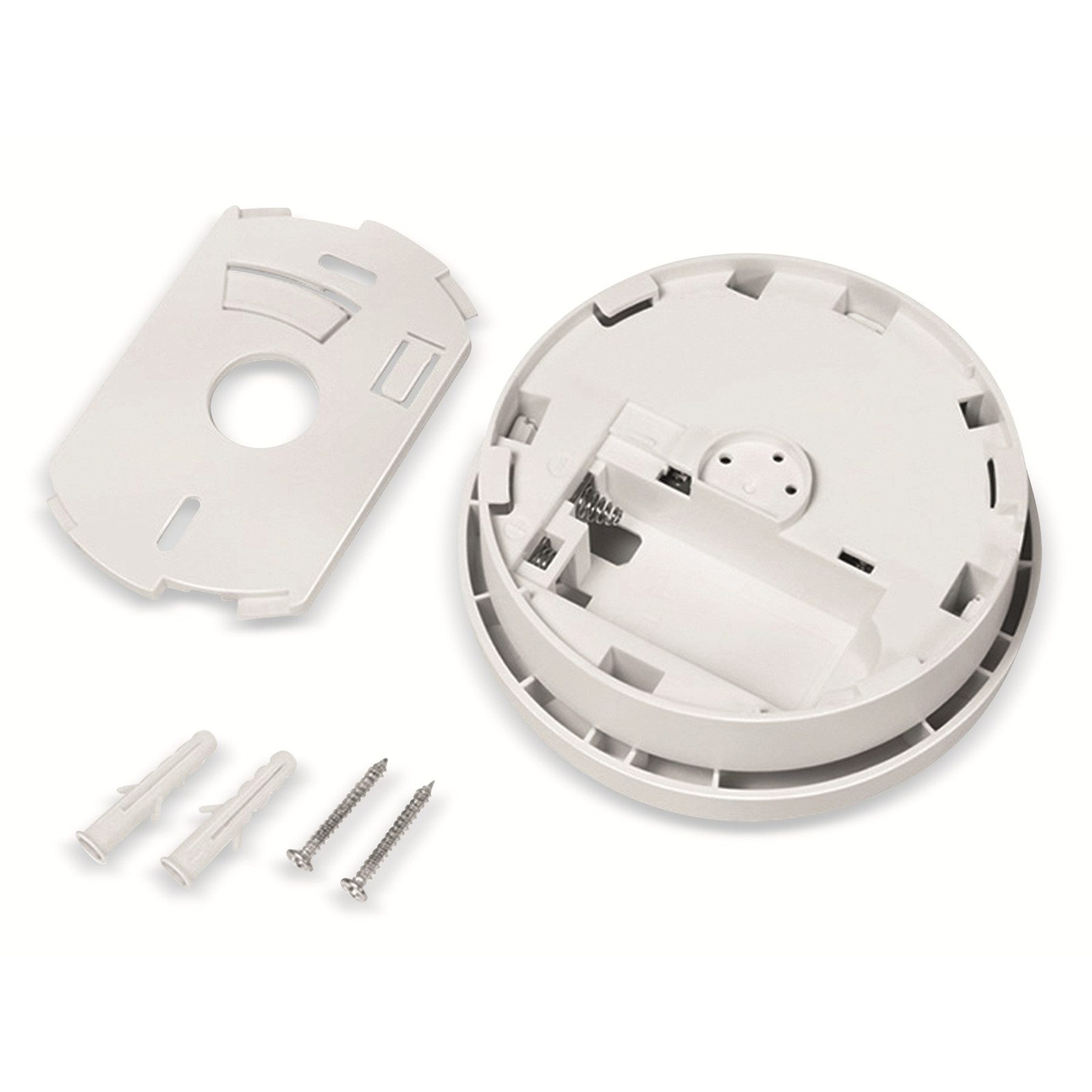 LogiLink LOGILINK Rauchmelder SC0015, mit Zink-Kohle-Batterie Rauchmelder