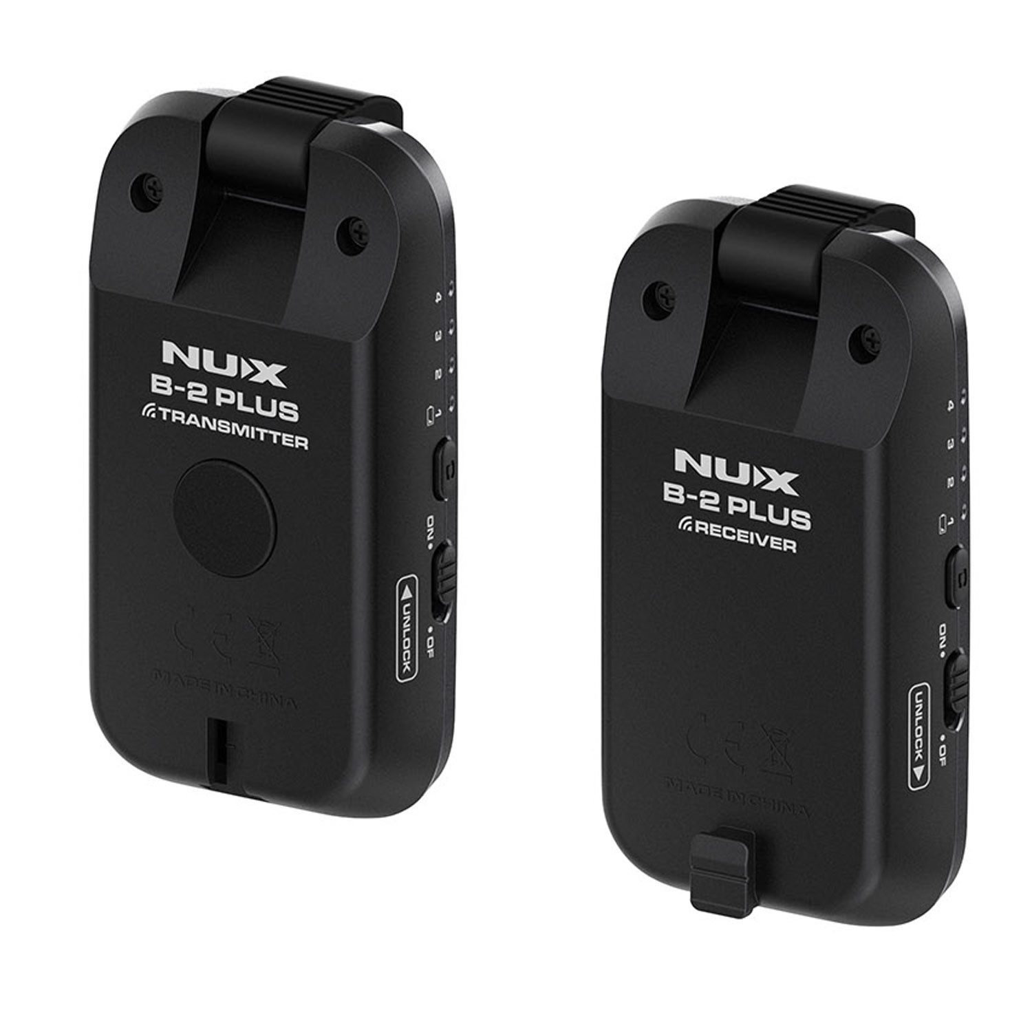 Nux E-Gitarre Nux Wireless System B2-Plus für Gitarre, E-Gitarre und Bass, 1-St., Drahtlos-System für Gitarre, Drahtlos-System für E-Gitarre und Bass – Bild 3 von 5