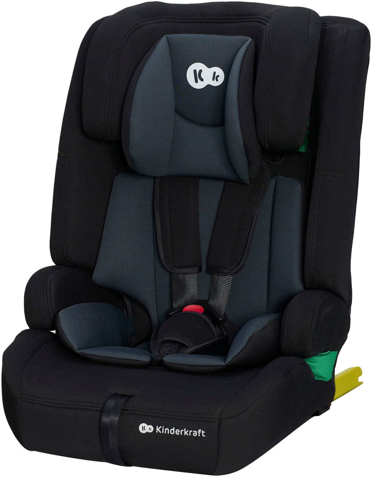 Kinderkraft Autokindersitz SAFETY FIX 2 i-Size, ab: 15 Monaten, bis: 12 Jahren, ab: 76 cm, bis: 150 cm, mit herausnehmbarem modularen Einsatz